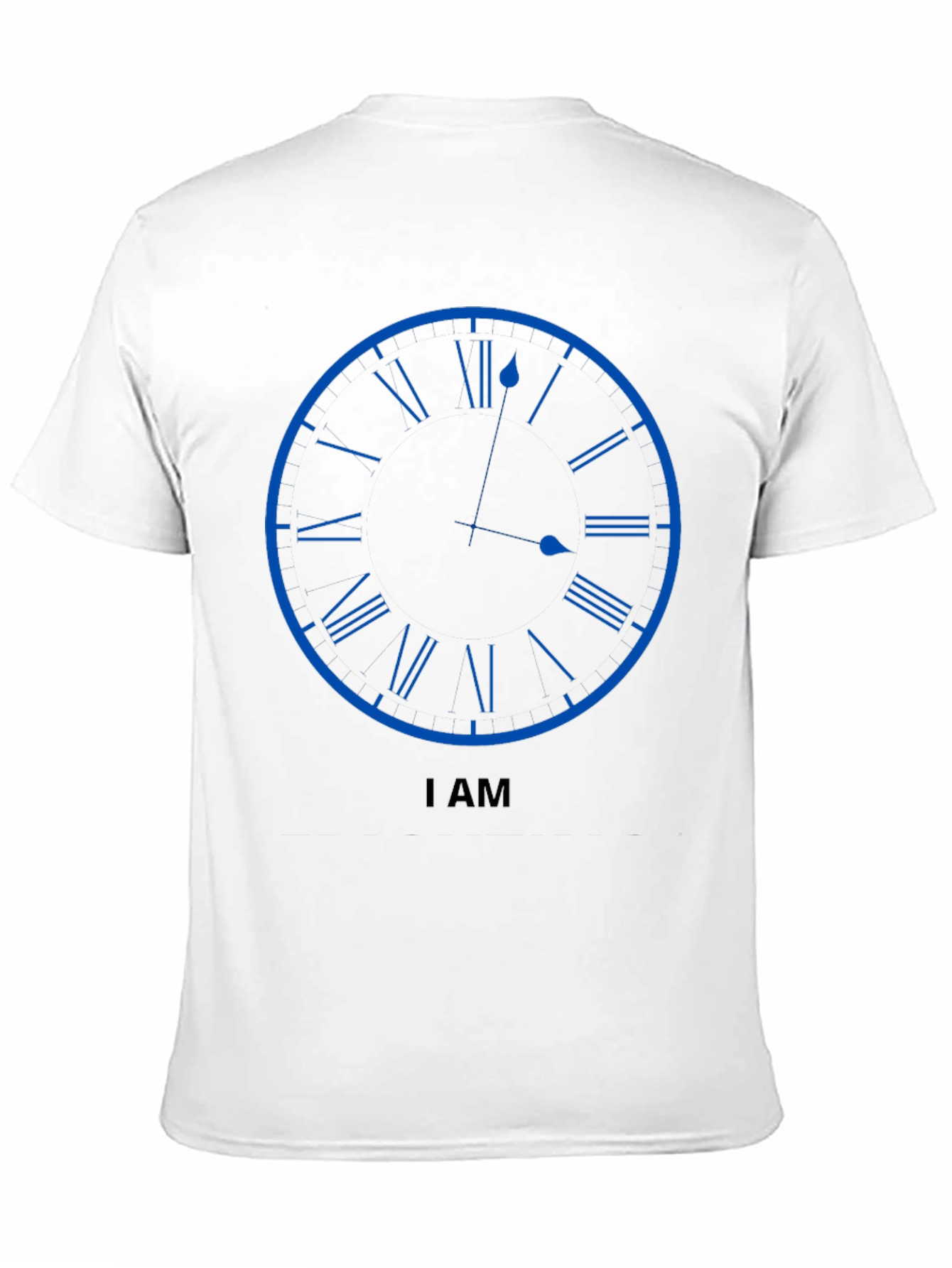 Clock Face Graphic Tee - Time is Now T-Shirt