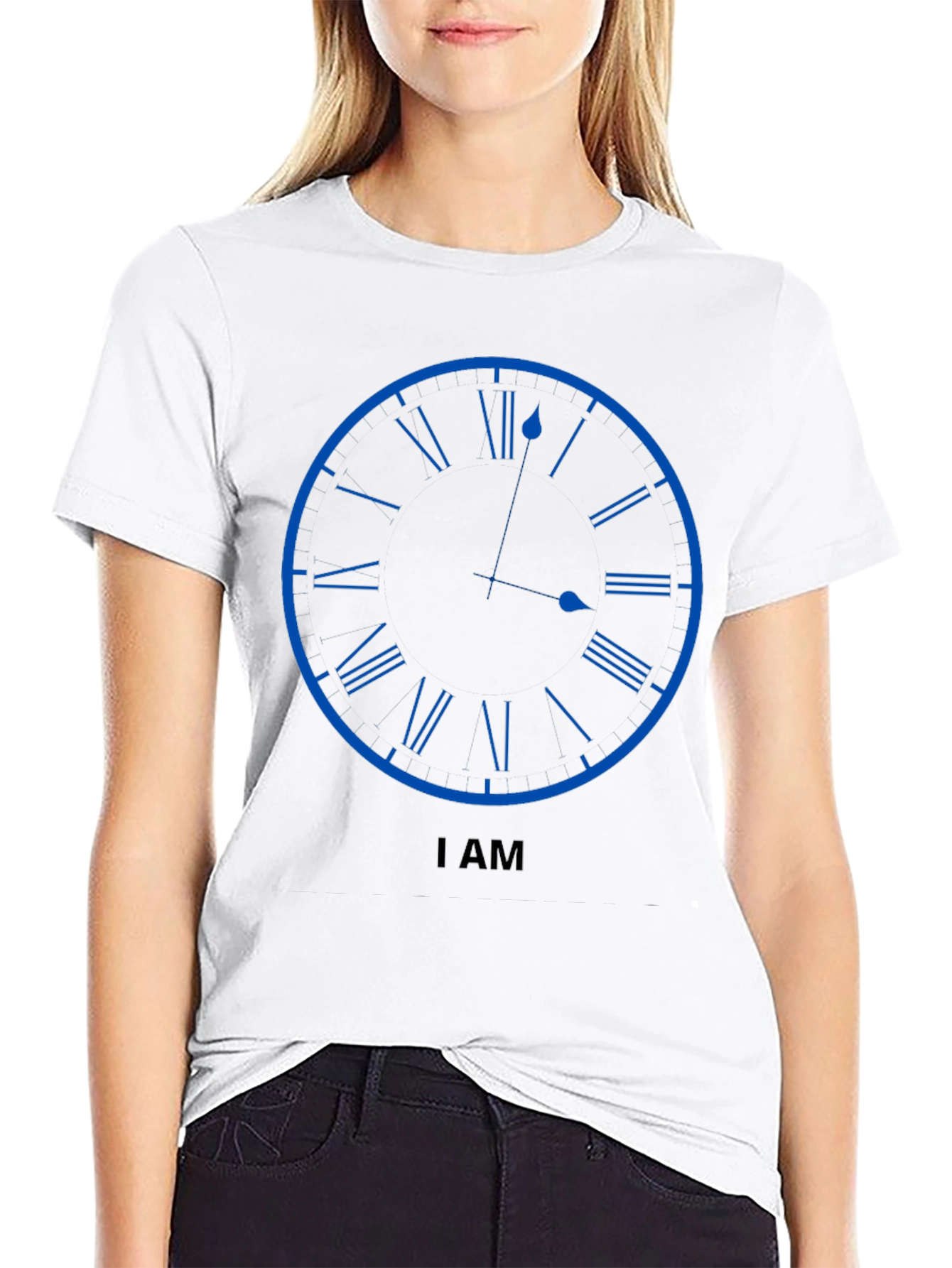 Clock Face Graphic Tee - Time is Now T-Shirt