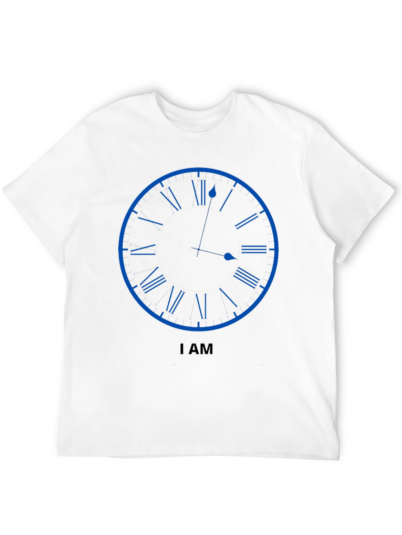 Clock Face Graphic Tee - Time is Now T-Shirt