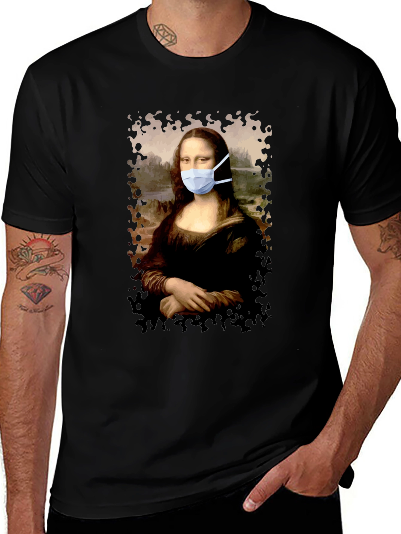 Mona Lisa Mask T-Shirt