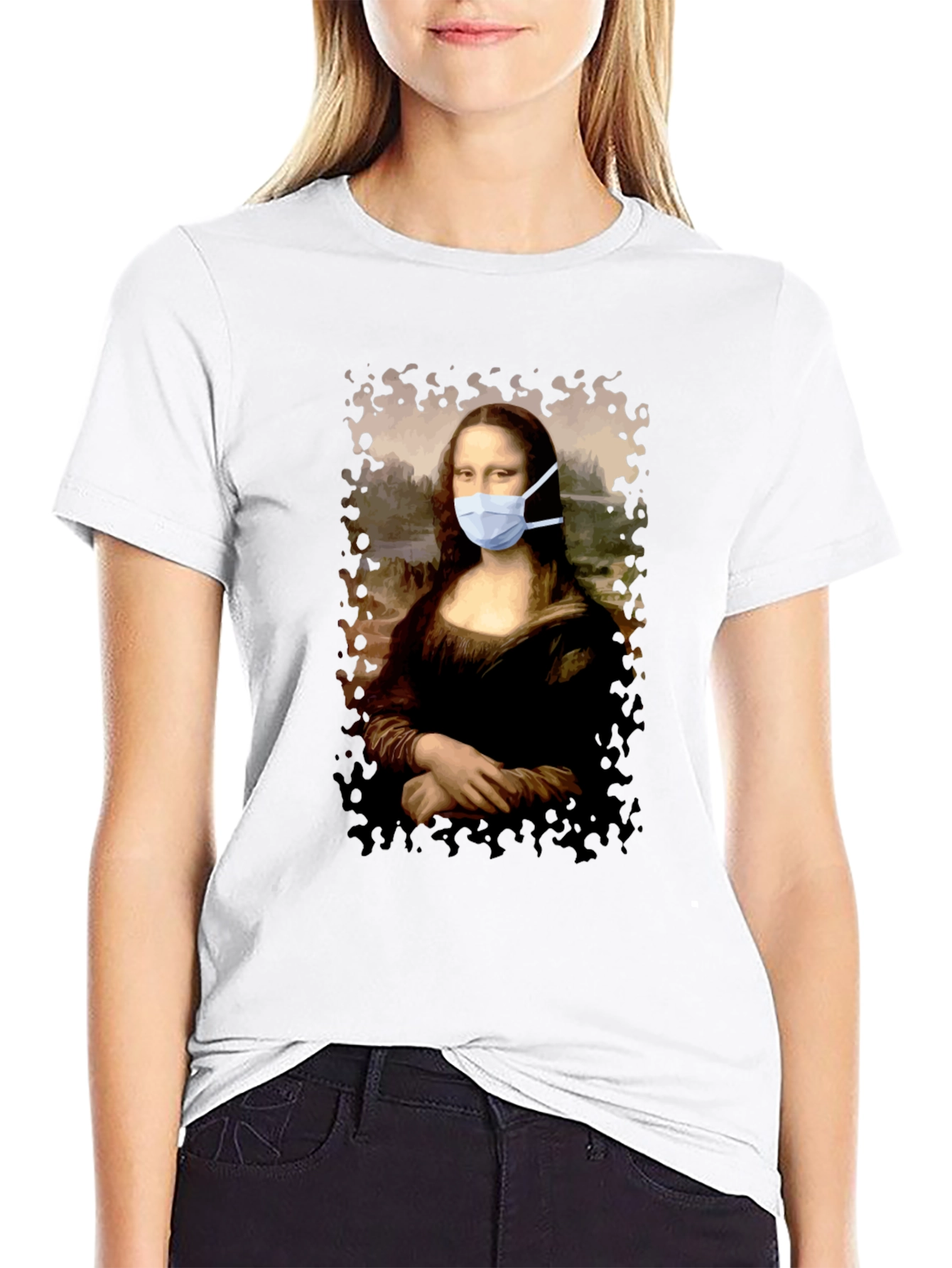 Mona Lisa Mask T-Shirt