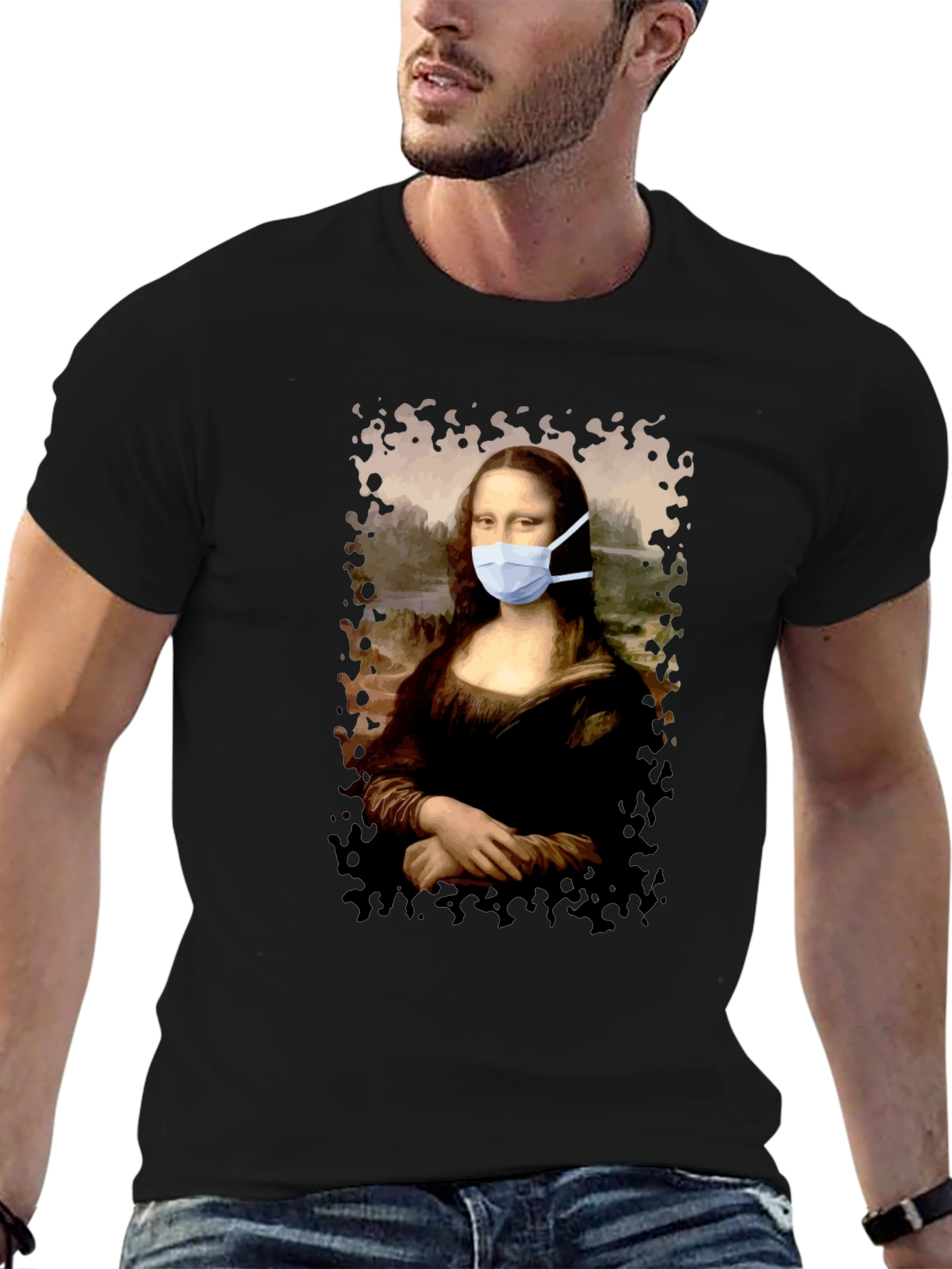 Mona Lisa Mask T-Shirt