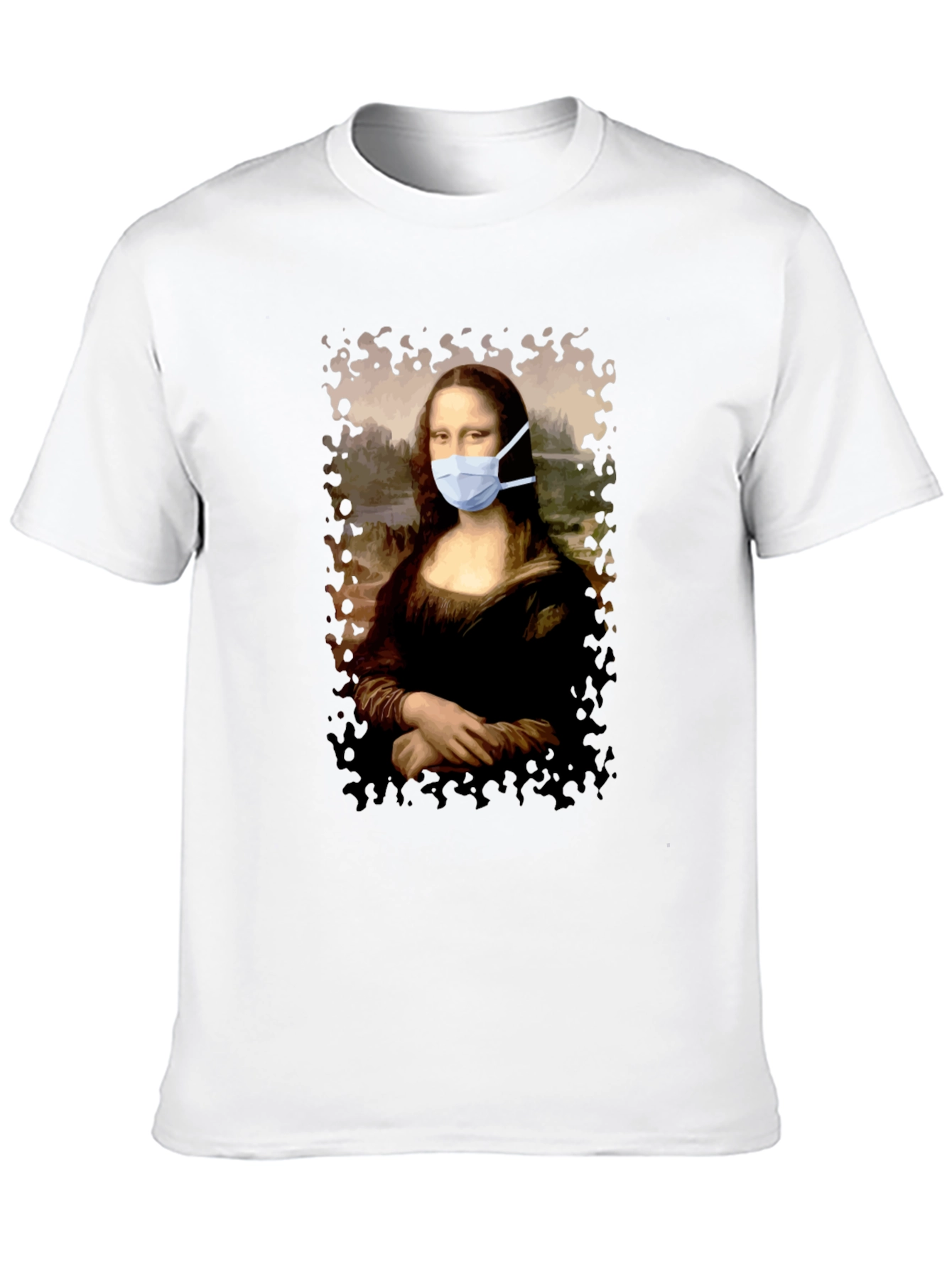 Mona Lisa Mask T-Shirt