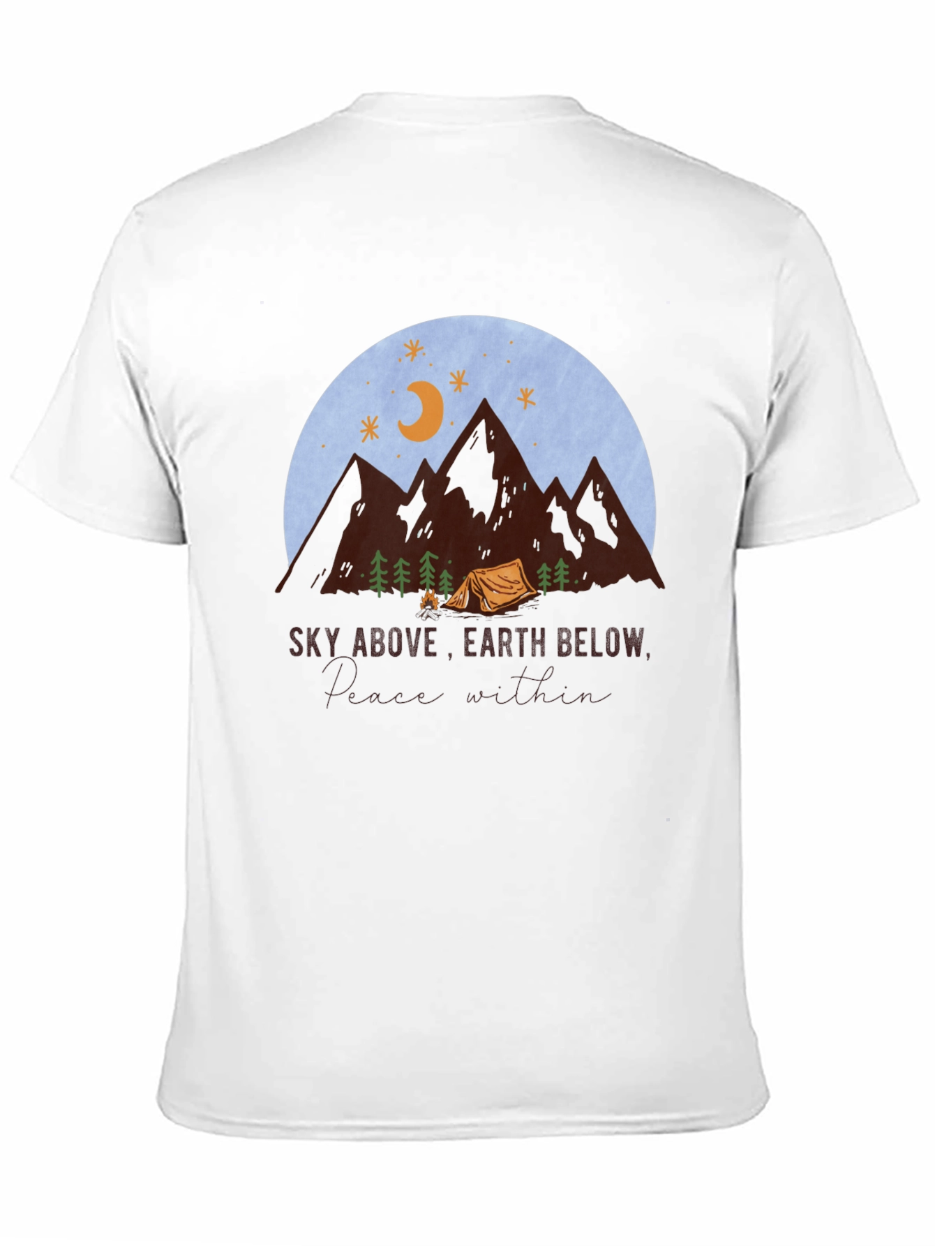 Nature Lover T-Shirt - Sky Above Earth Below