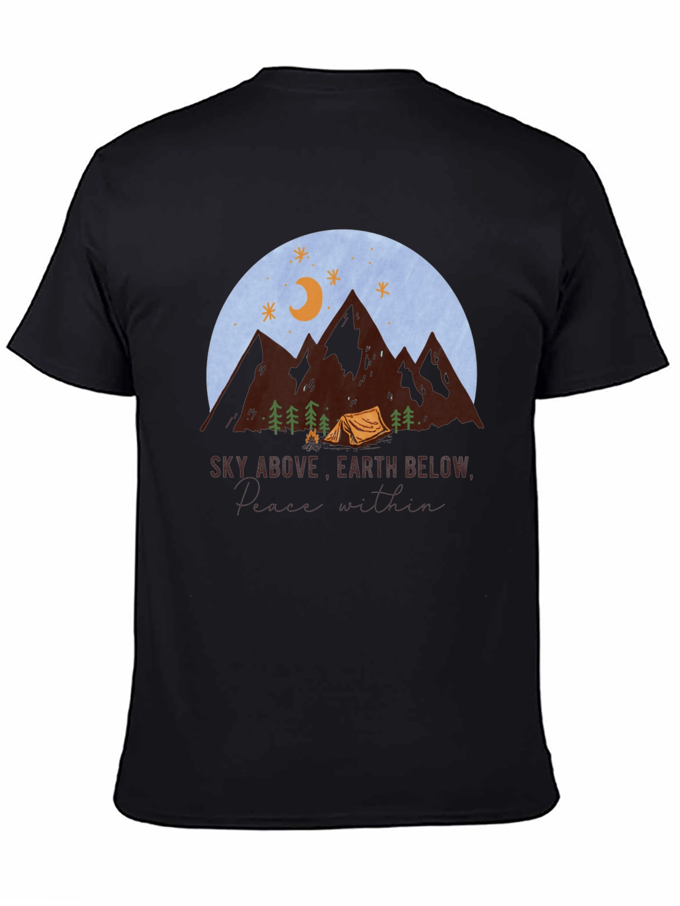 Nature Lover T-Shirt - Sky Above Earth Below