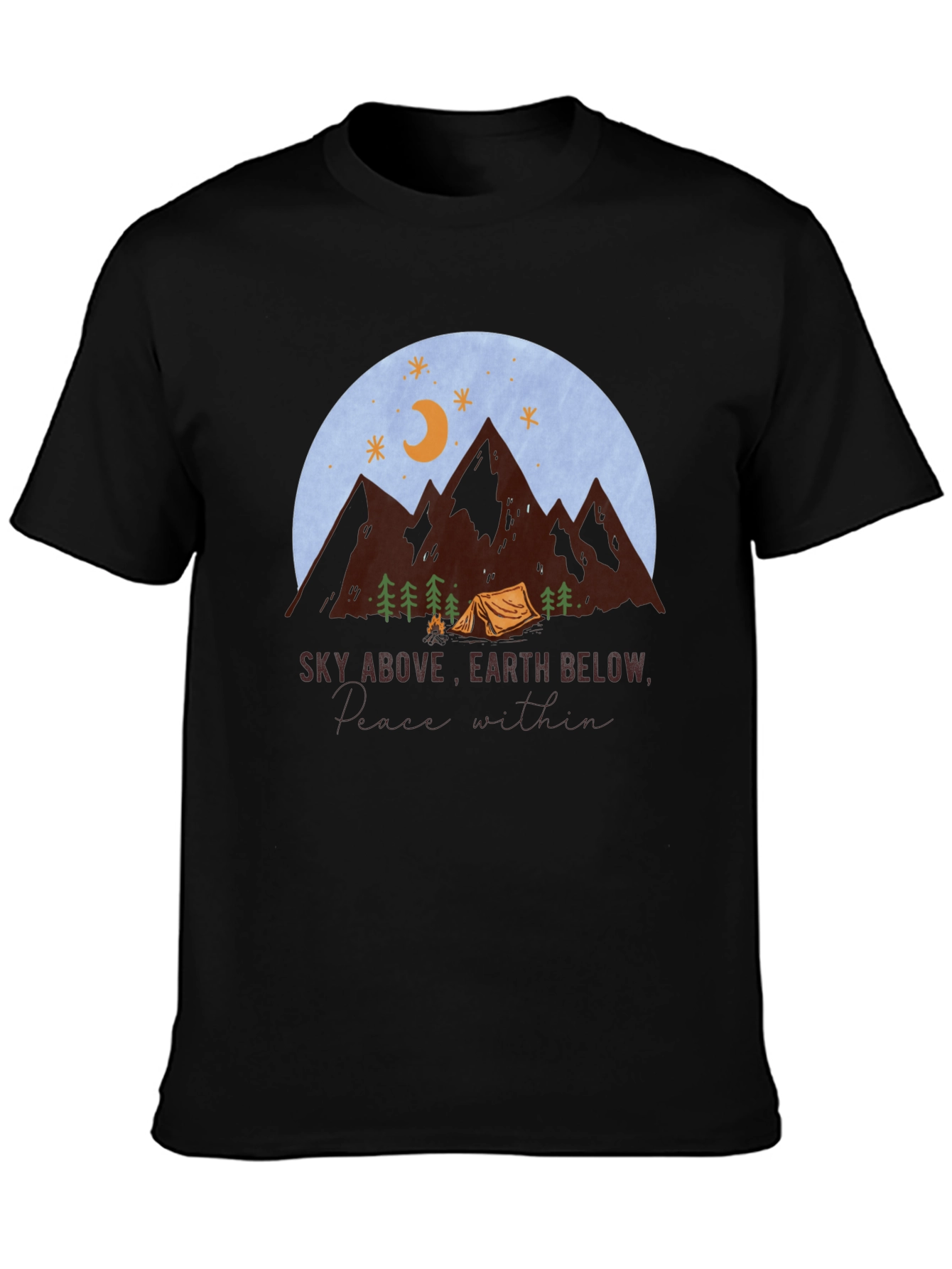 Nature Lover T-Shirt - Sky Above Earth Below