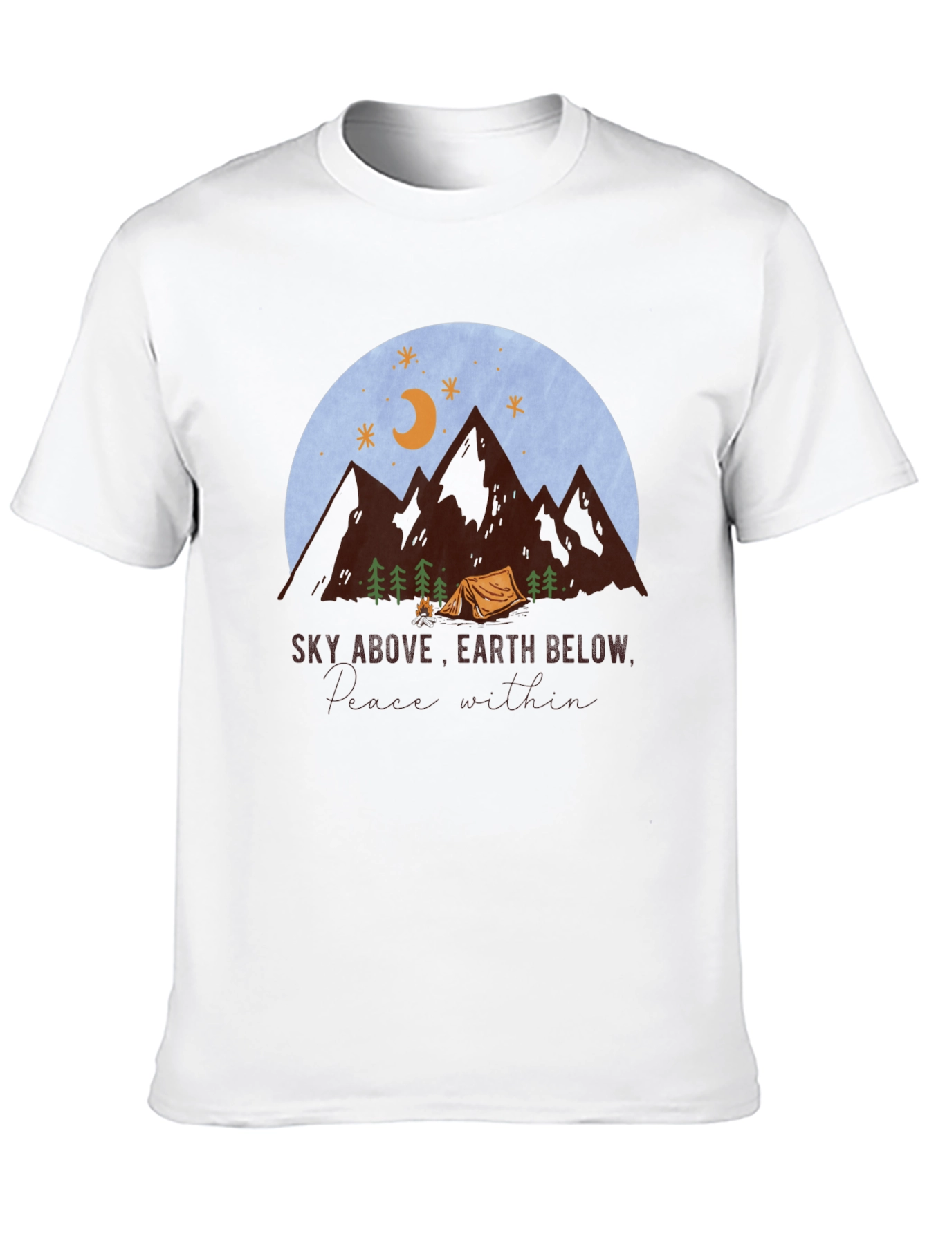 Nature Lover T-Shirt - Sky Above Earth Below