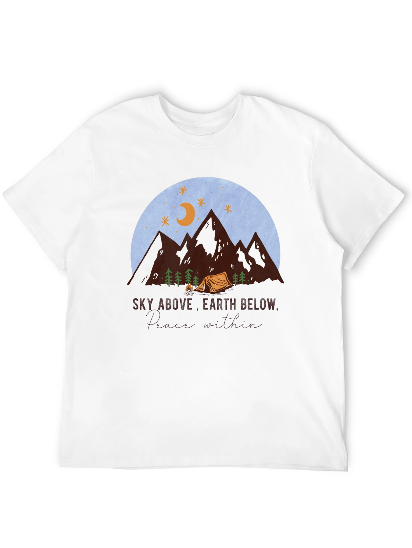 Nature Lover T-Shirt - Sky Above Earth Below