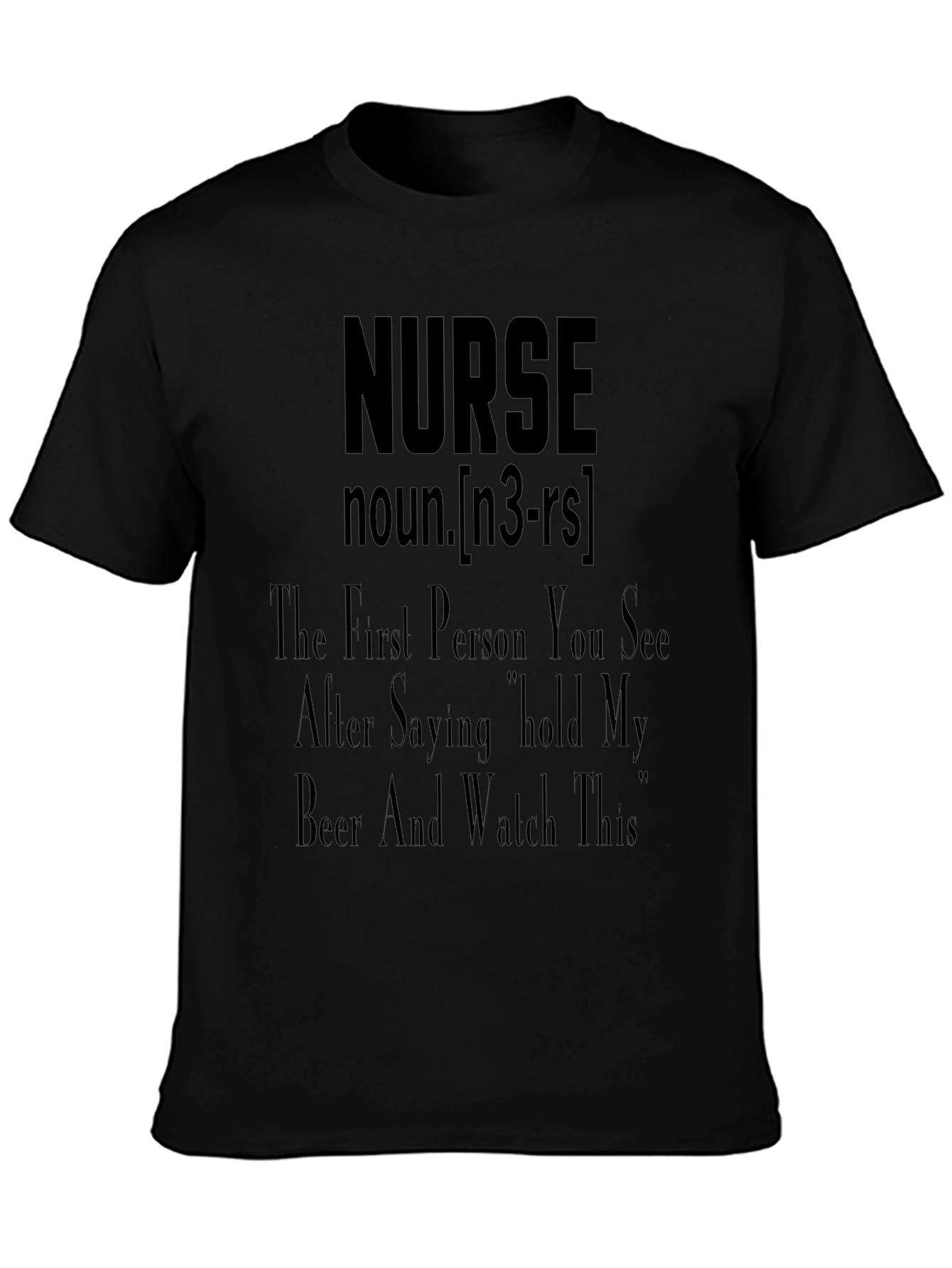 Nurse Definition Graphic T-Shirt