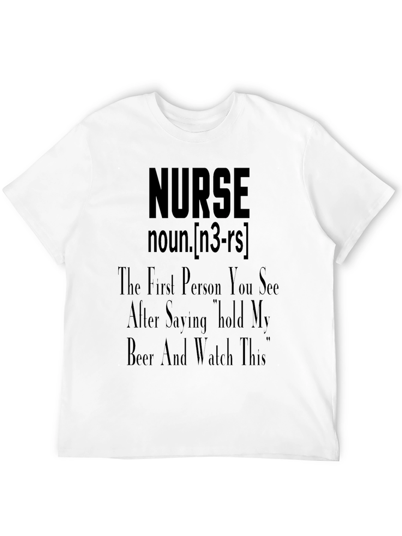 Nurse Definition Graphic T-Shirt