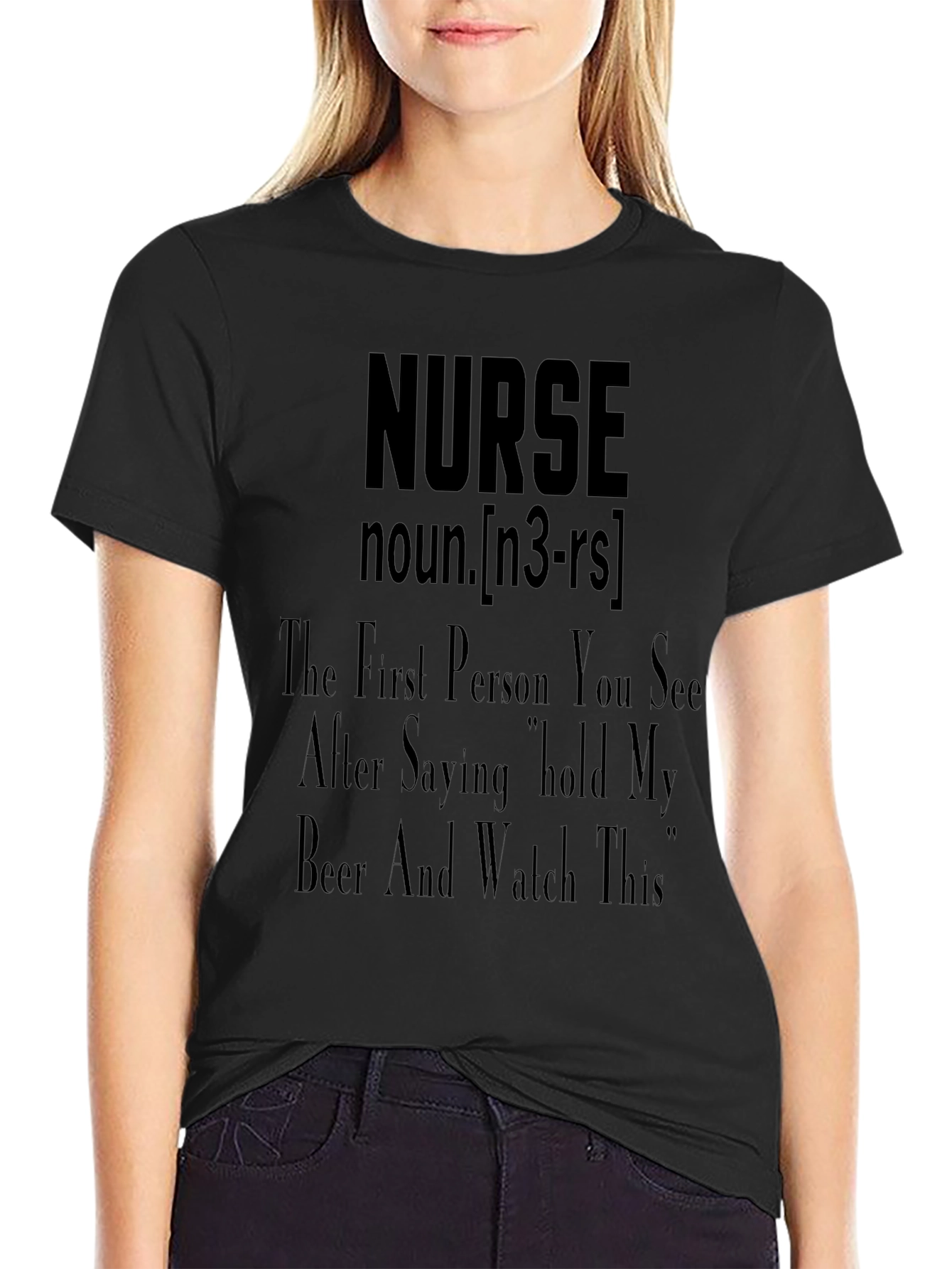 Nurse Definition Graphic T-Shirt