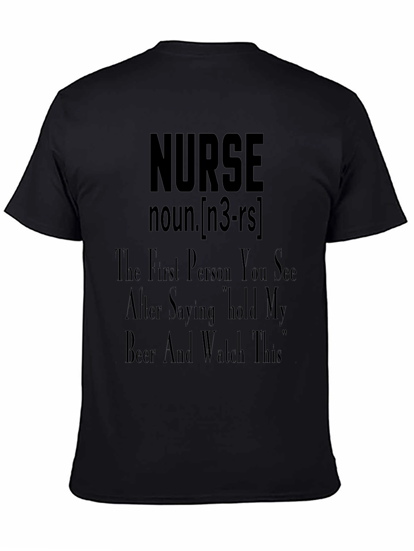 Nurse Definition Graphic T-Shirt