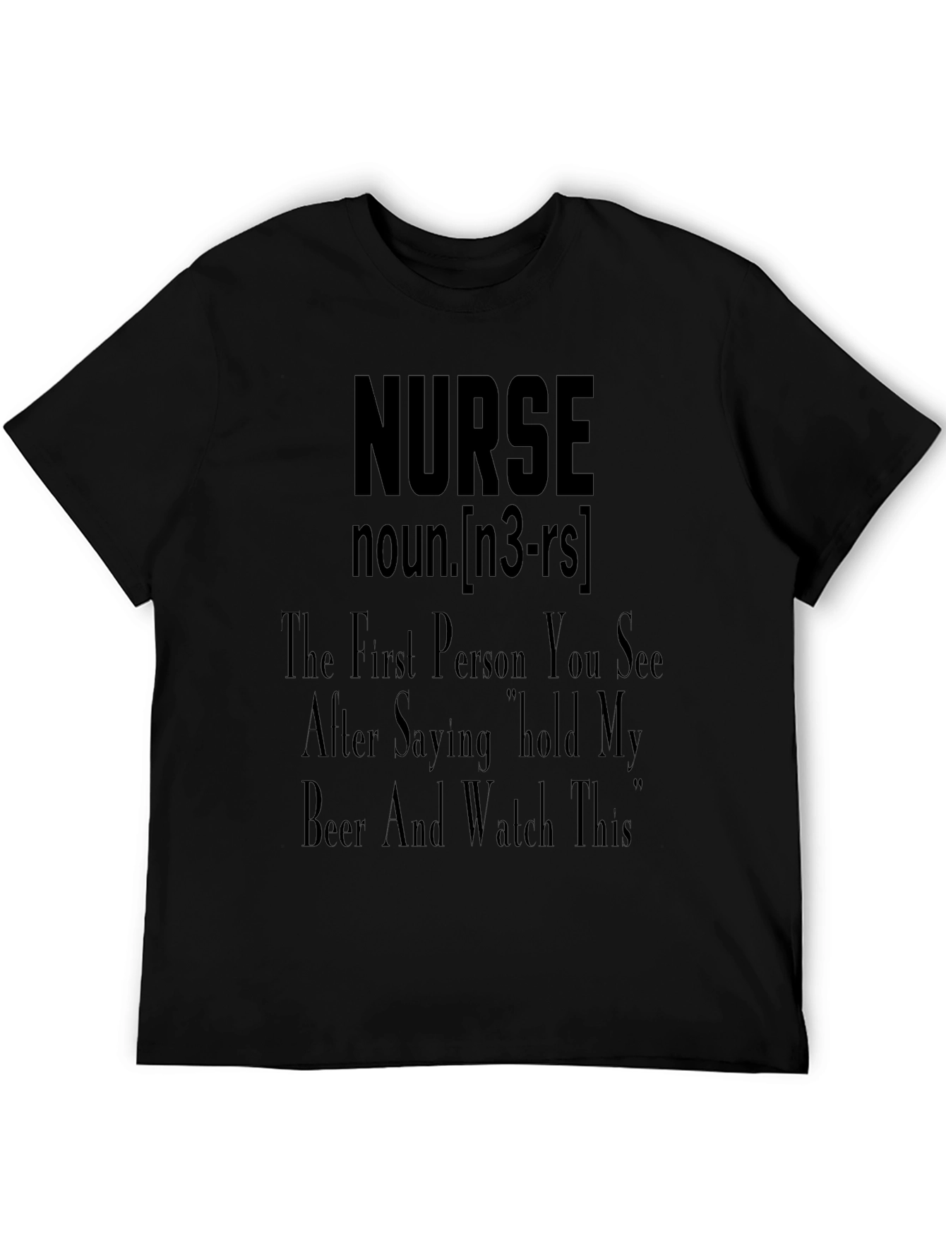 Nurse Definition Graphic T-Shirt