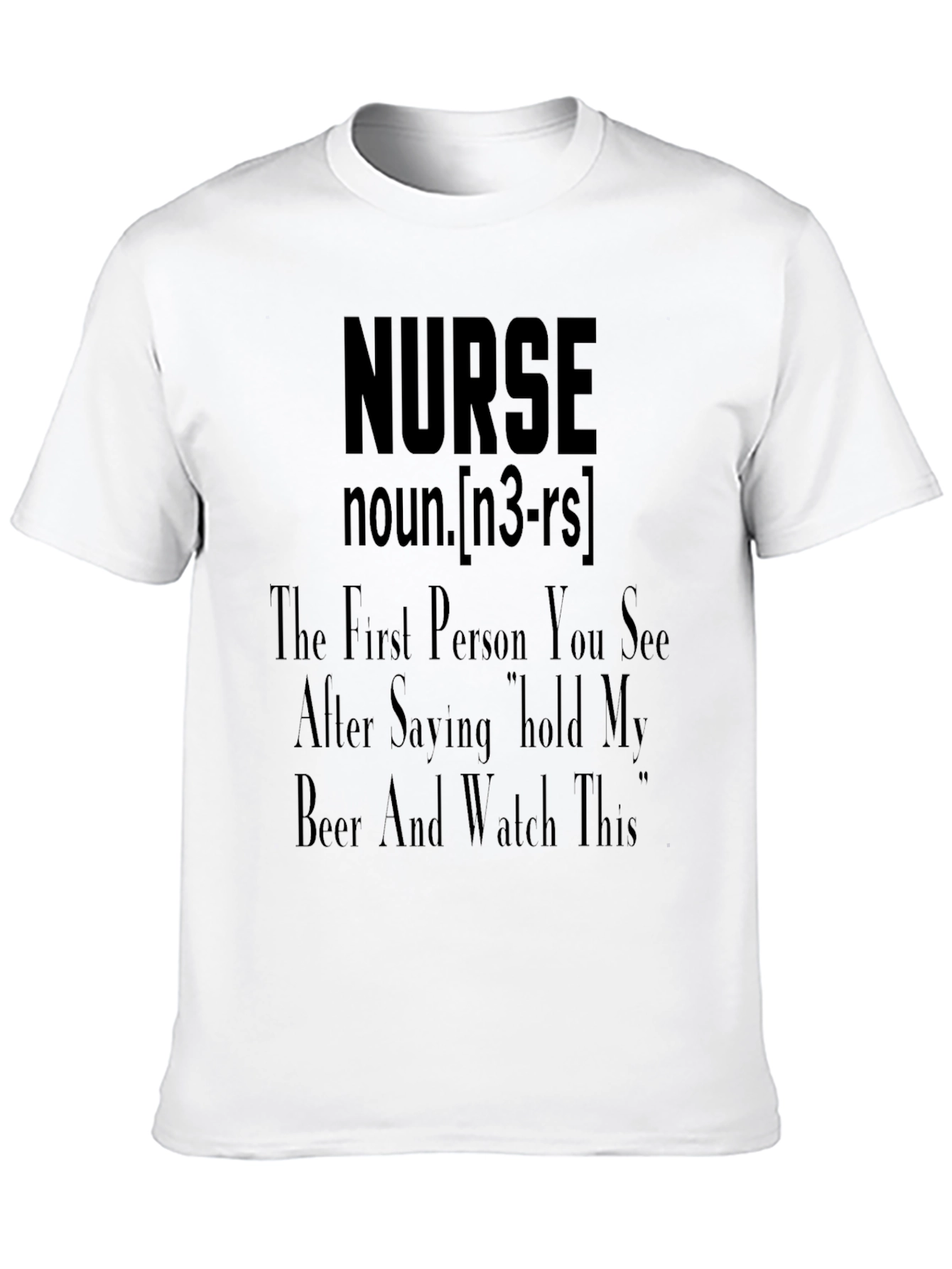 Nurse Definition Graphic T-Shirt