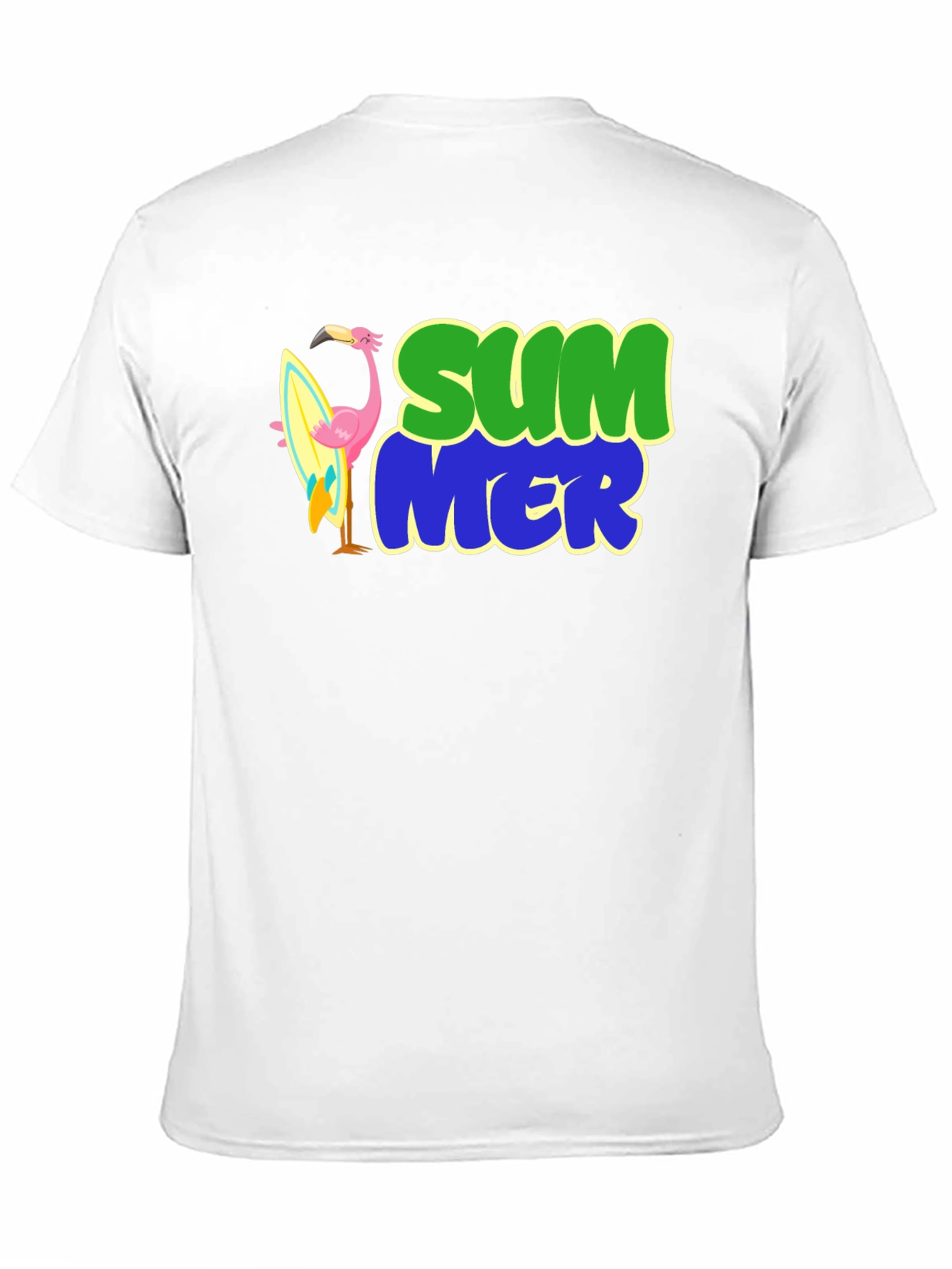 Summer Flamingo Graphic T-Shirt