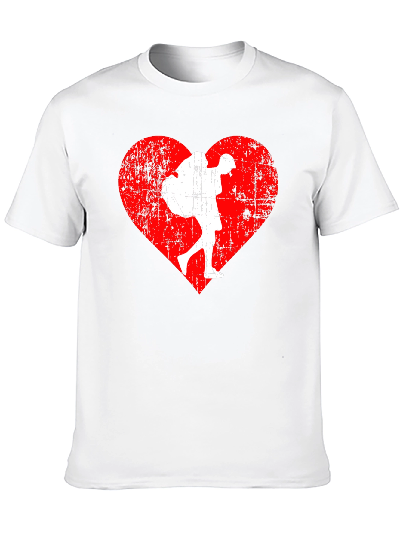 Heart Hiker Graphic Tee - Travel Lover Shirt