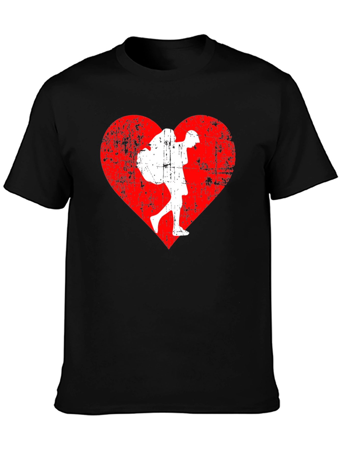 Heart Hiker Graphic Tee - Travel Lover Shirt