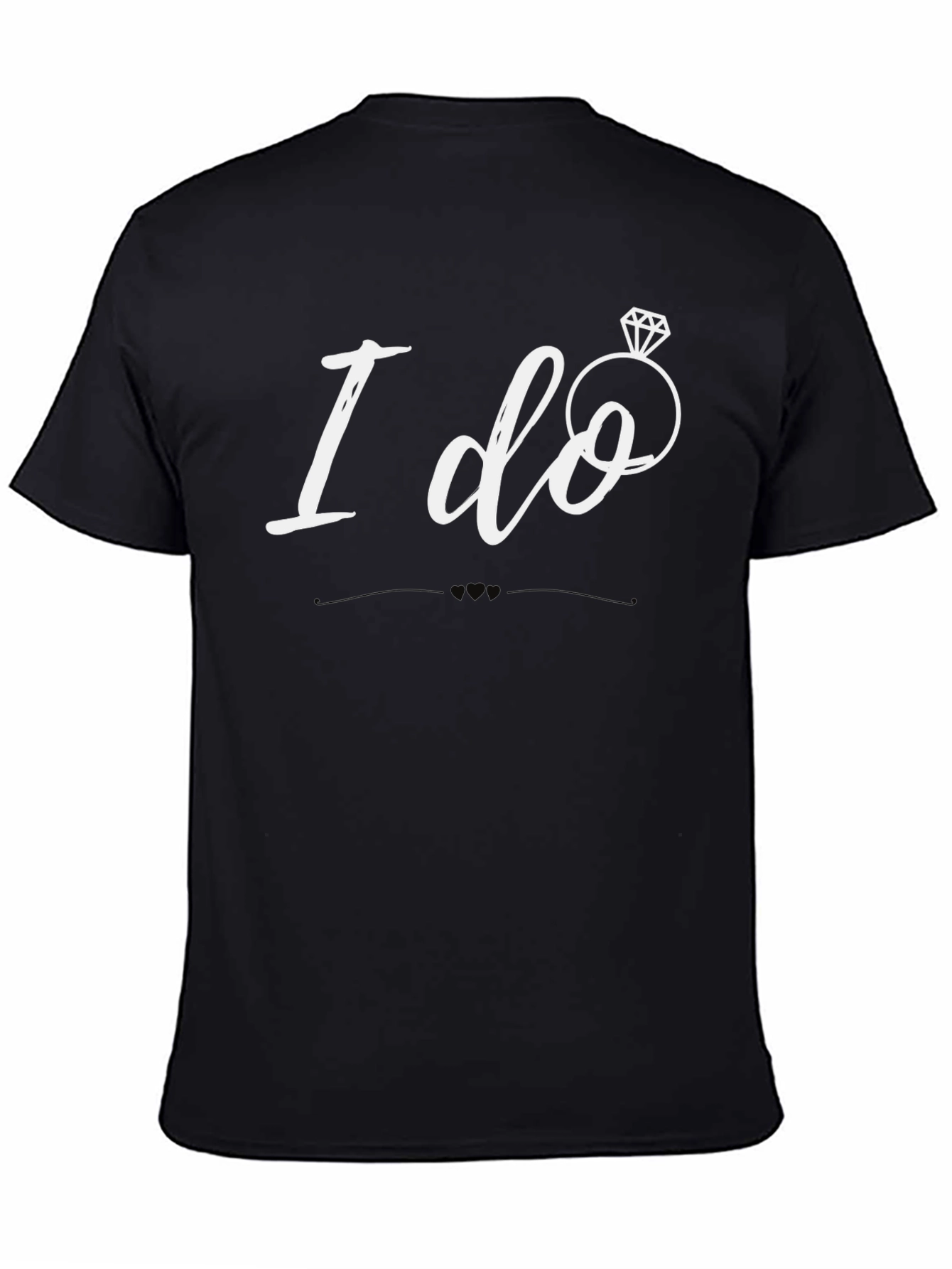 I Do T-Shirt - Engagement Wedding Tee