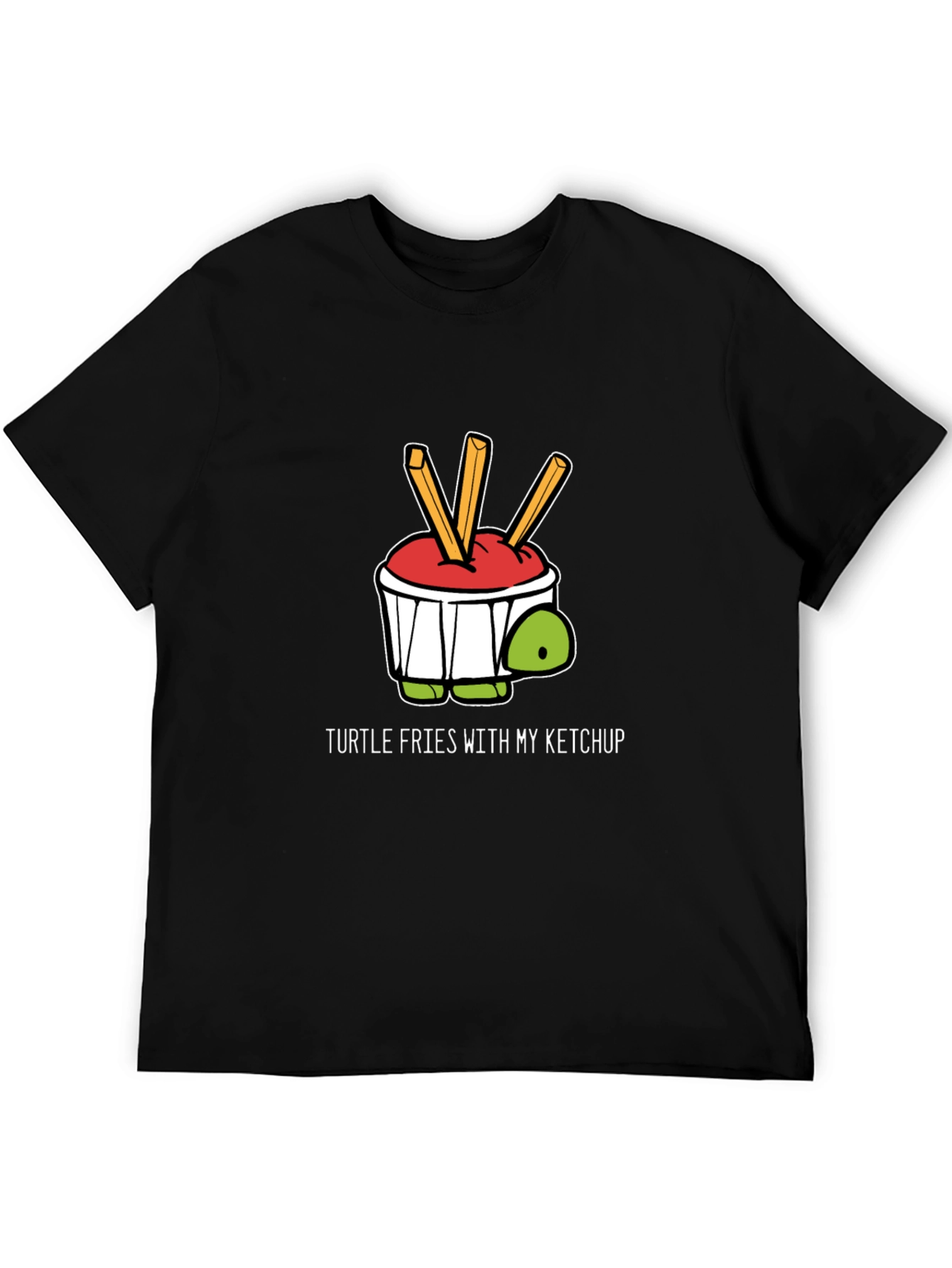Turtle Fries Ketchup Graphic Tee