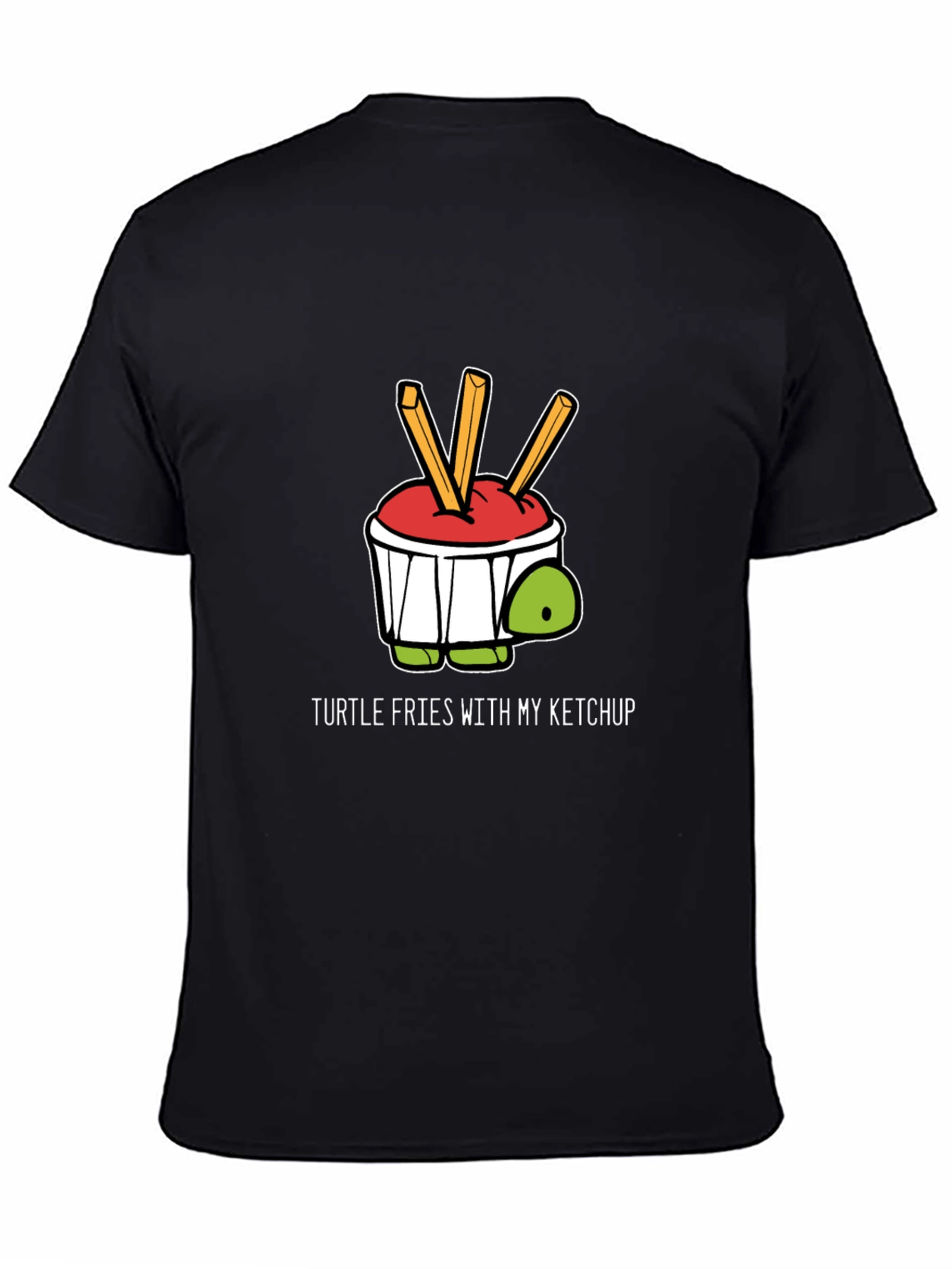 Turtle Fries Ketchup Graphic Tee