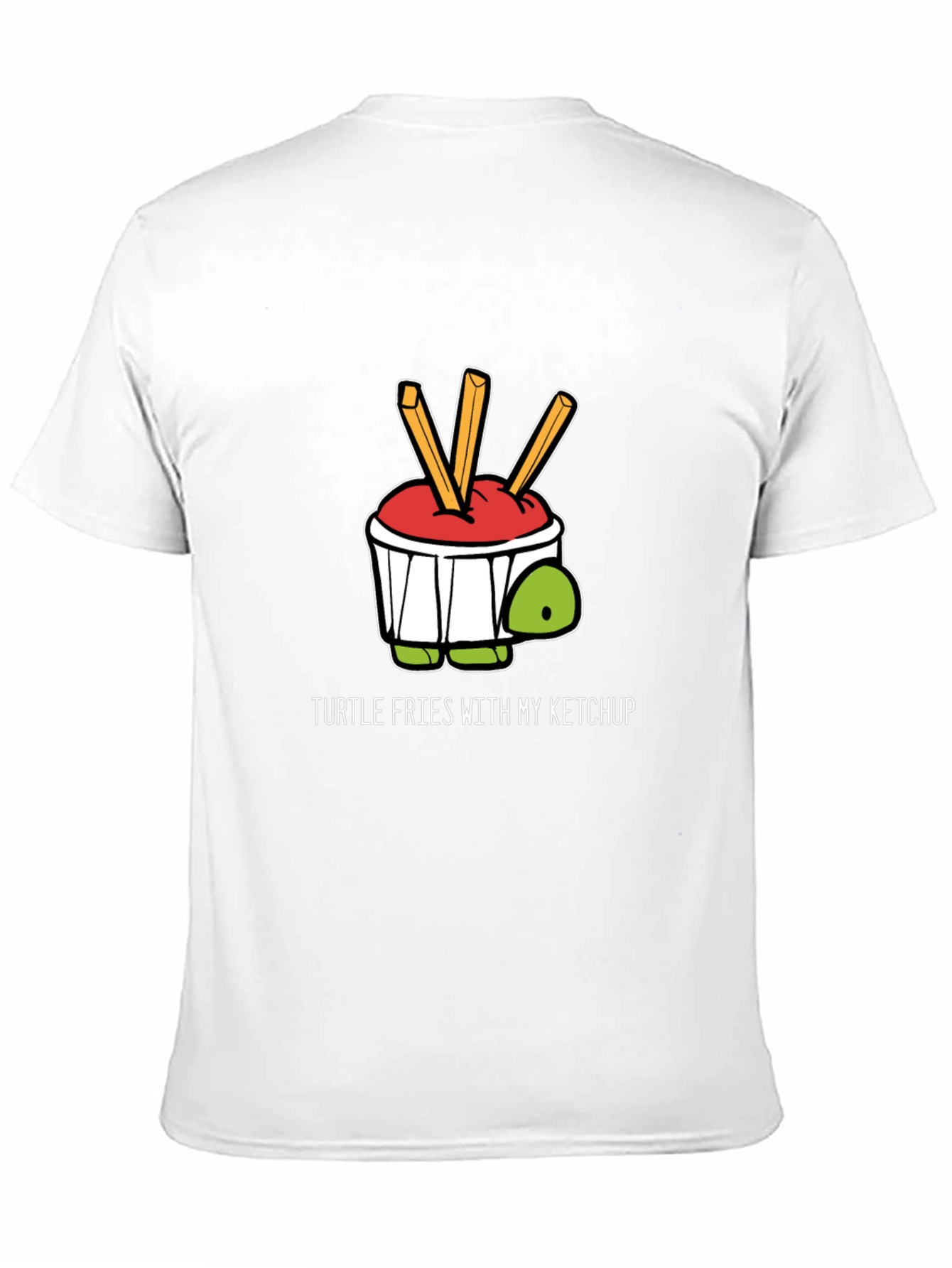 Turtle Fries Ketchup Graphic Tee