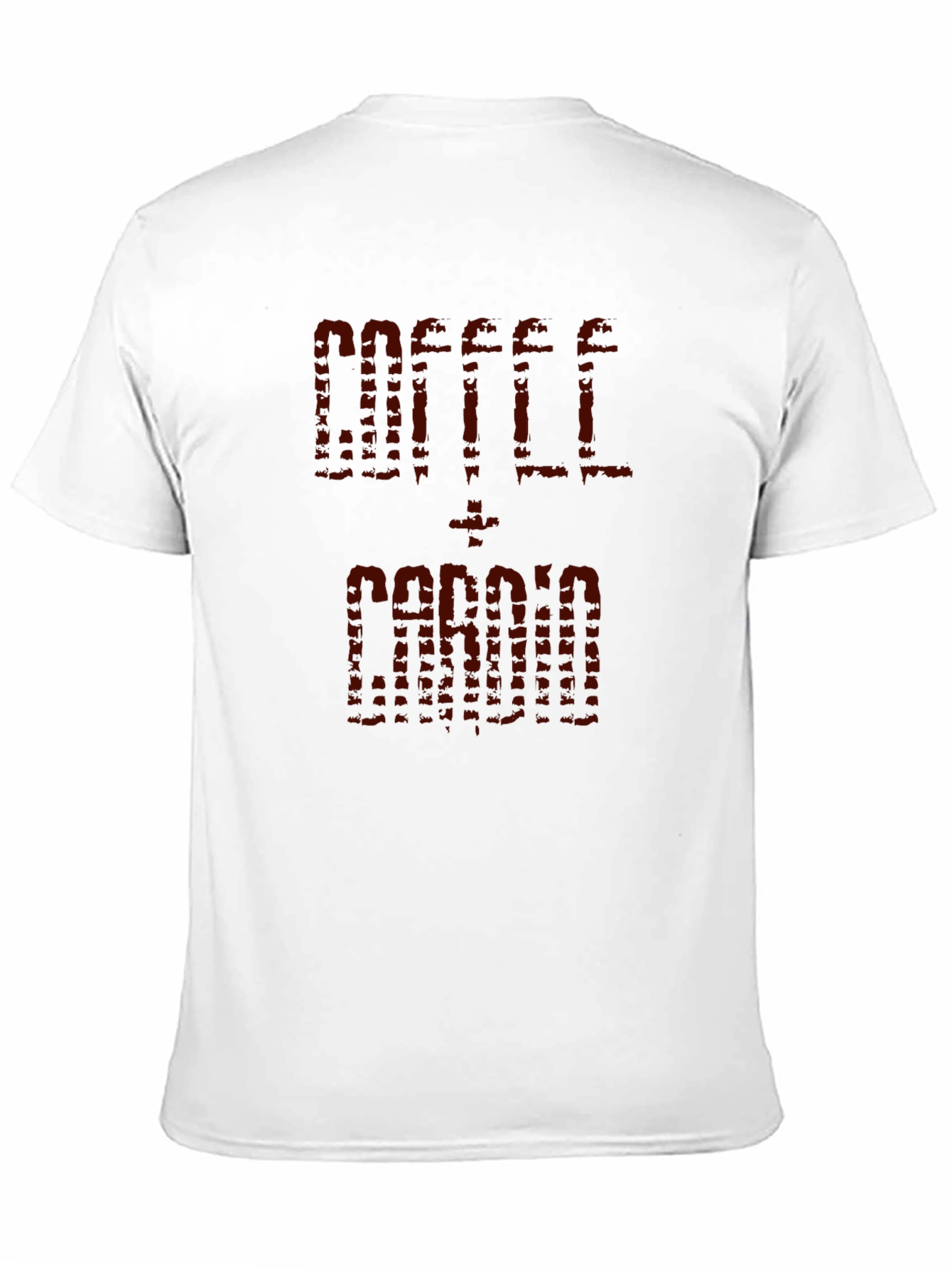 Coffee & Cardio Graphic Tee - Black