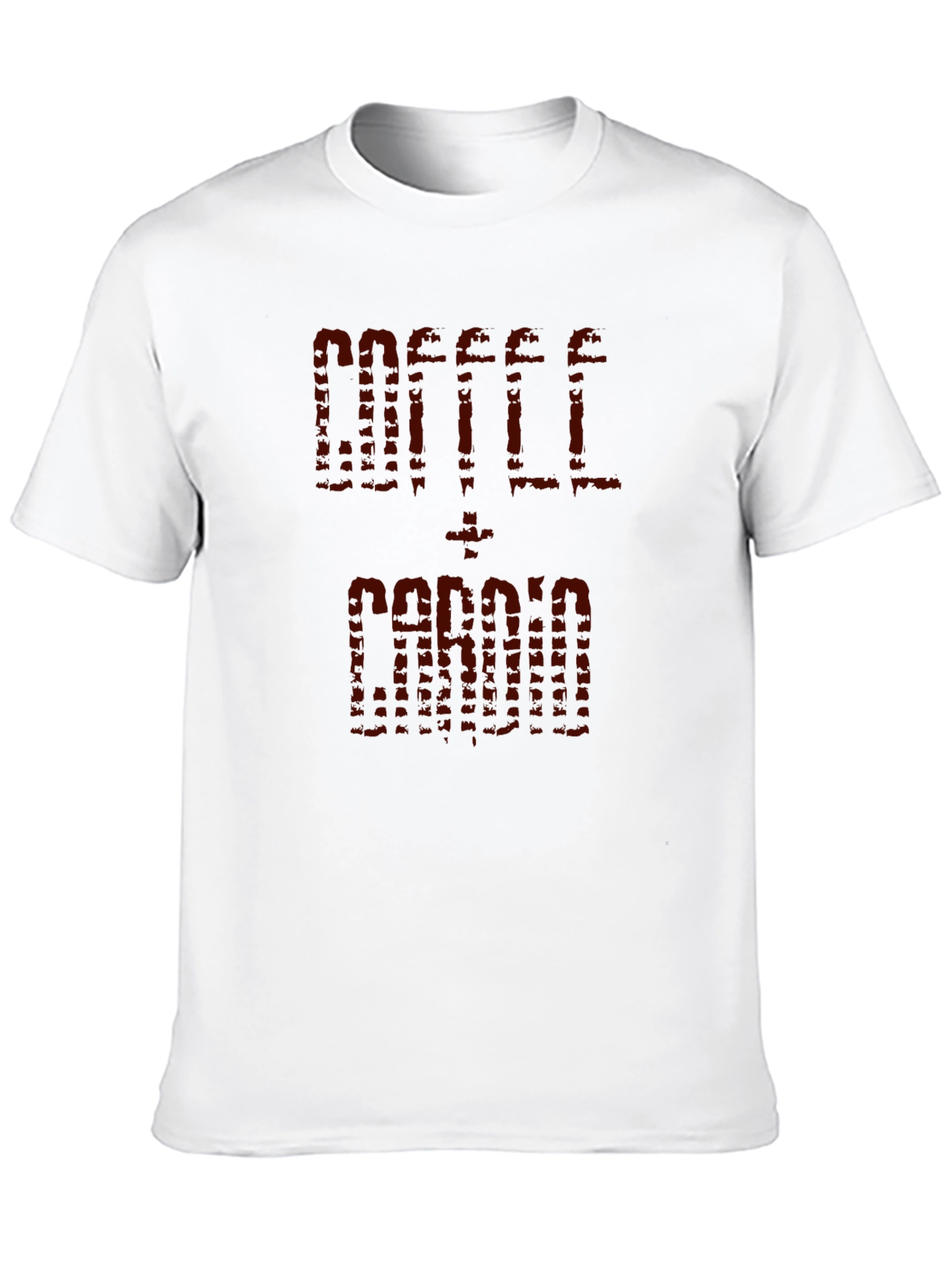 Coffee & Cardio Graphic Tee - Black