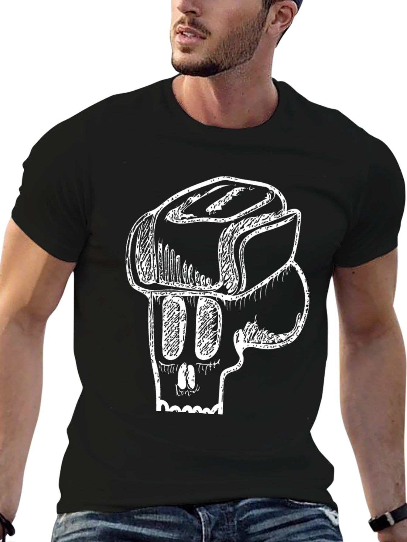 Skull Ushanka T-Shirt