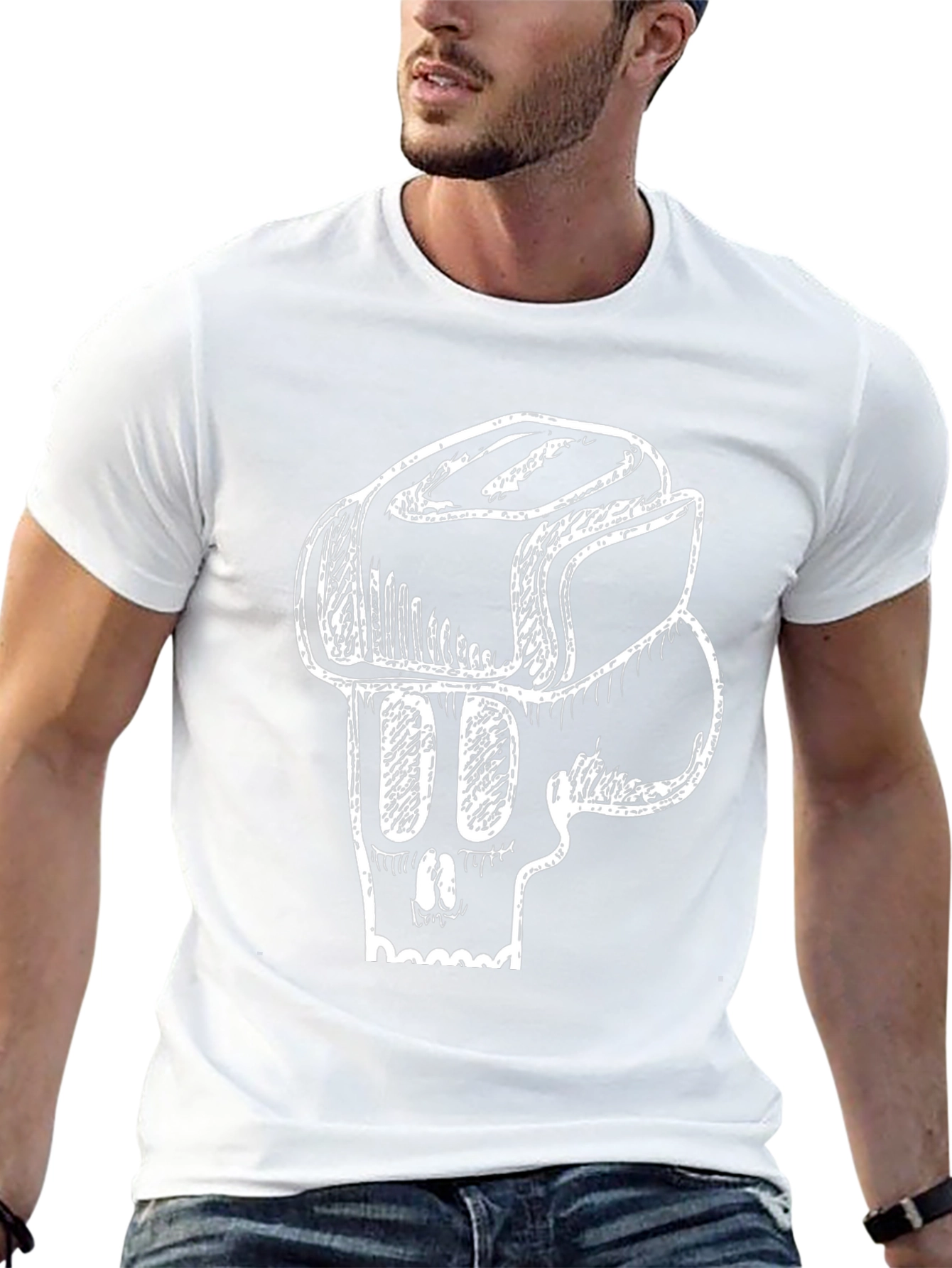 Skull Ushanka T-Shirt