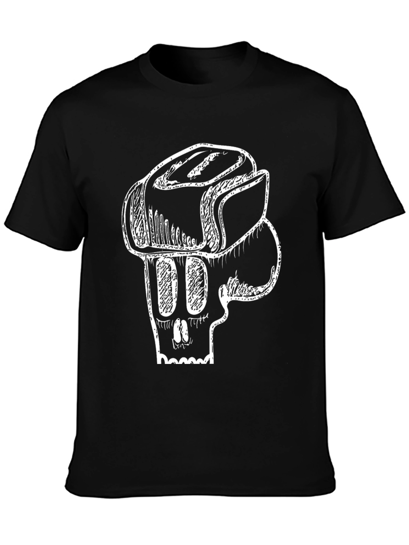 Skull Ushanka T-Shirt