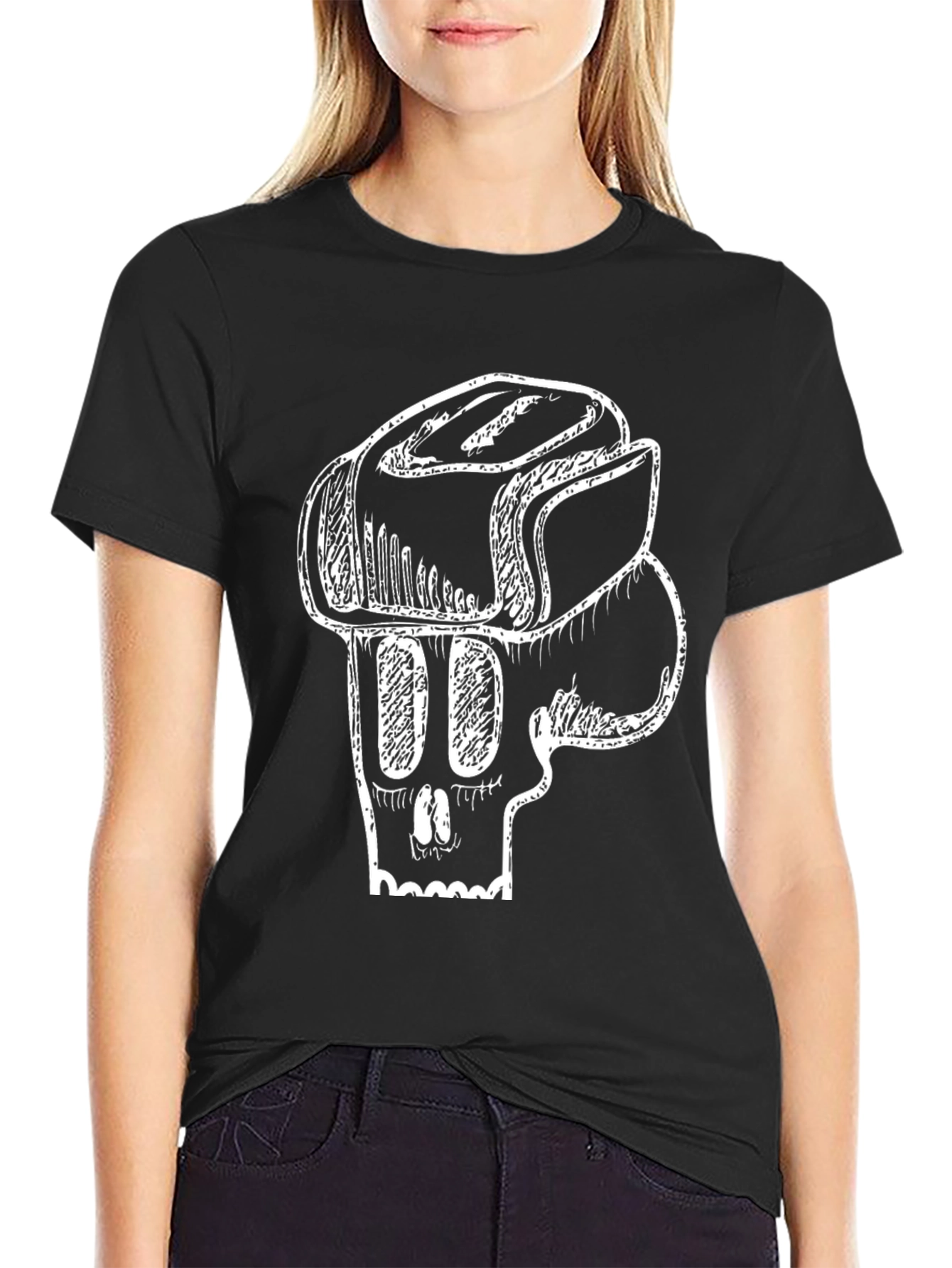 Skull Ushanka T-Shirt