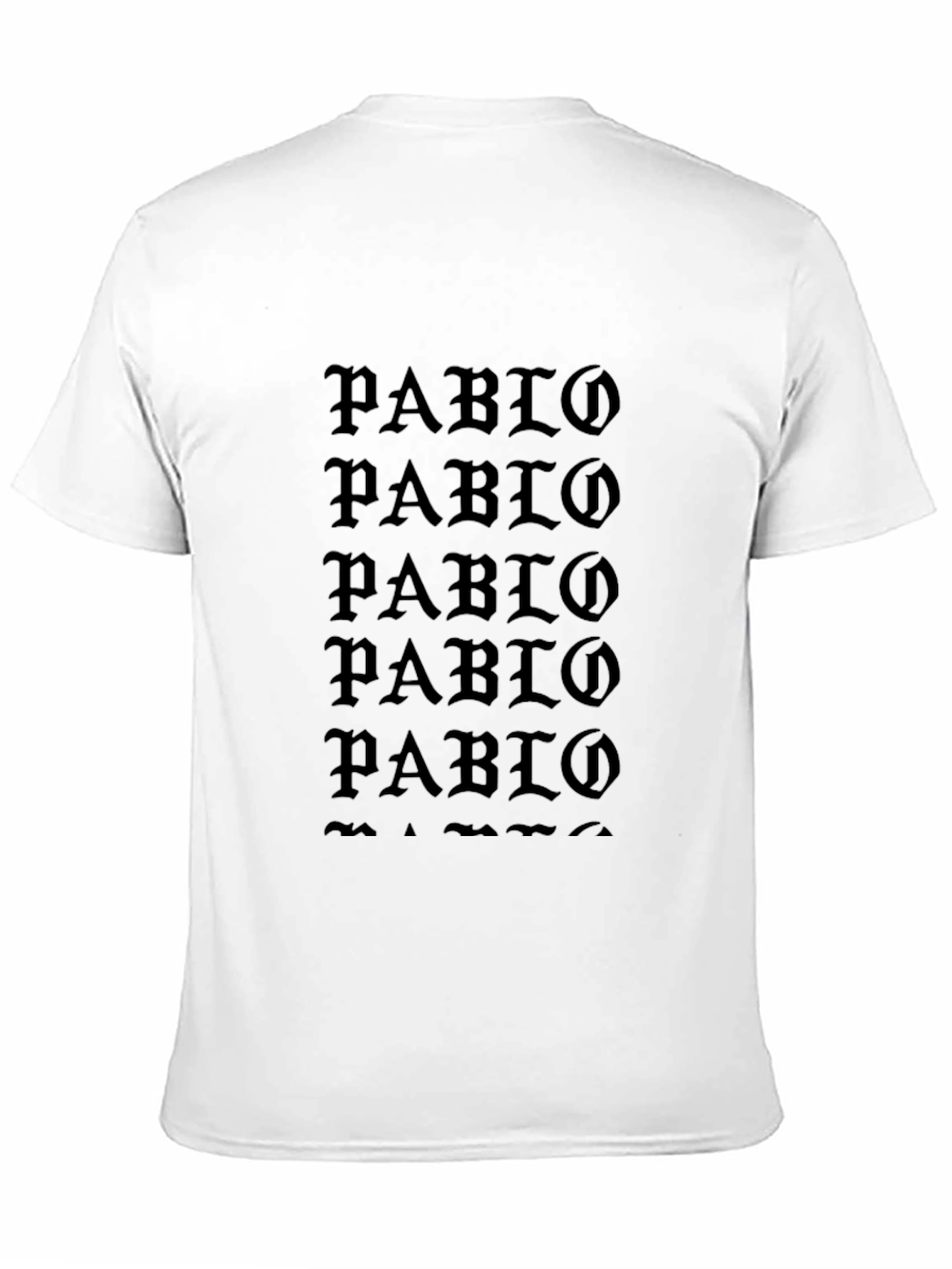 Pablo Graphic Print Black T-Shirt
