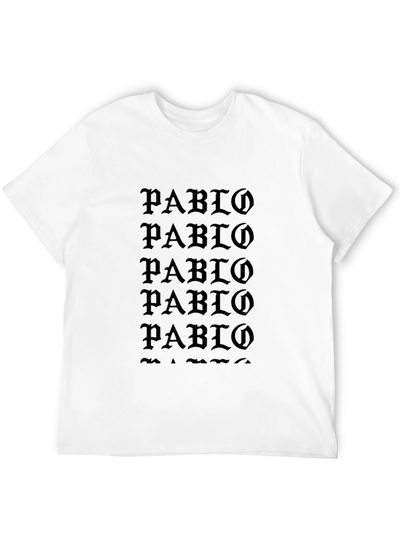 Pablo Graphic Print Black T-Shirt