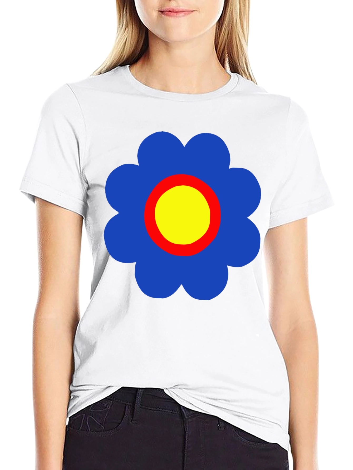 Retro Flower Power T-Shirt - Groovy Style