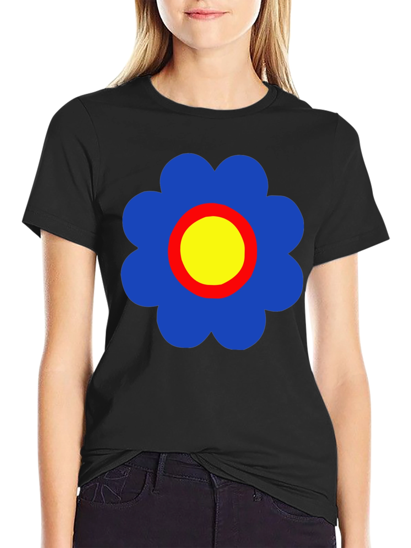 Retro Flower Power T-Shirt - Groovy Style