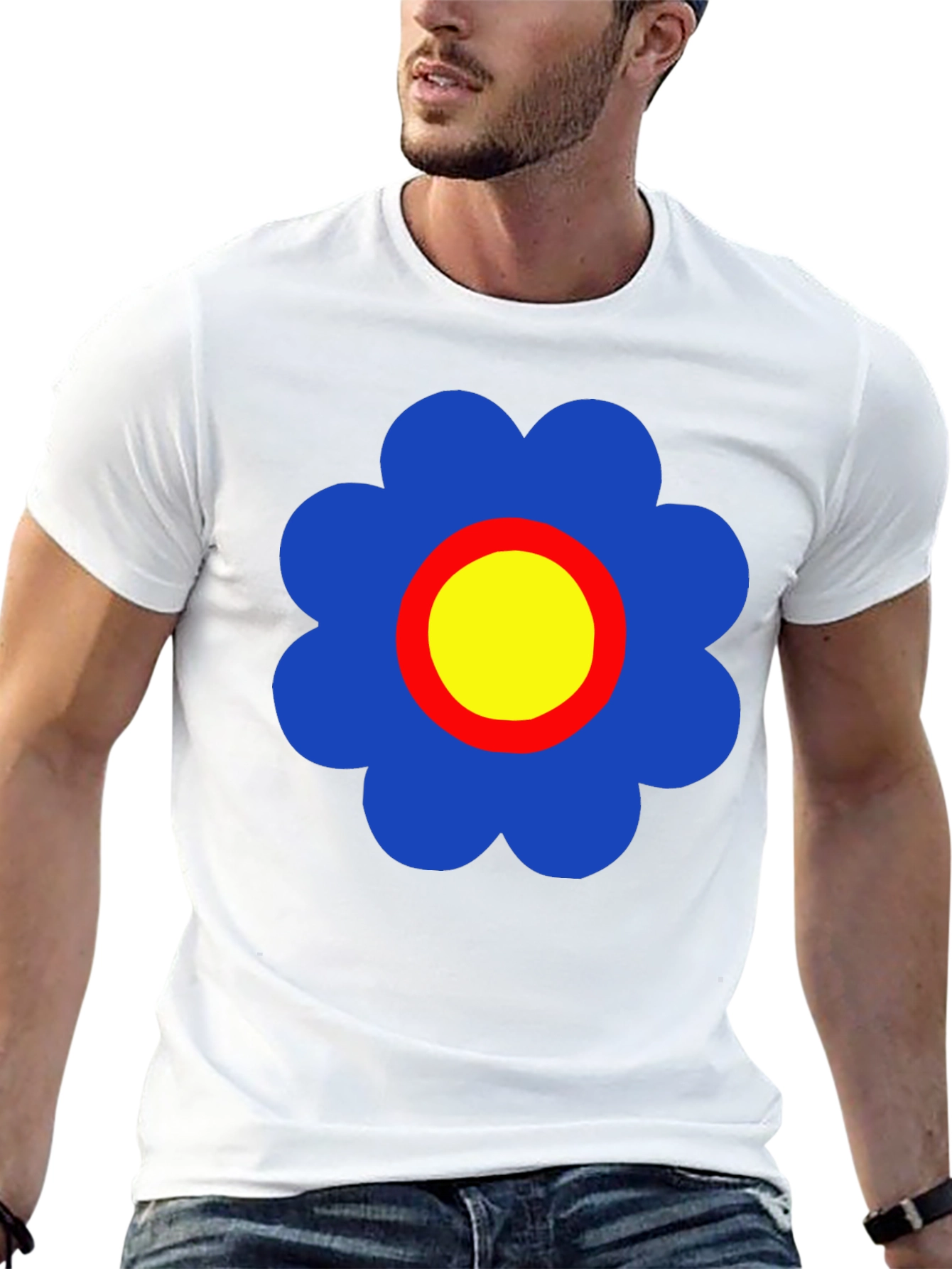 Retro Flower Power T-Shirt - Groovy Style