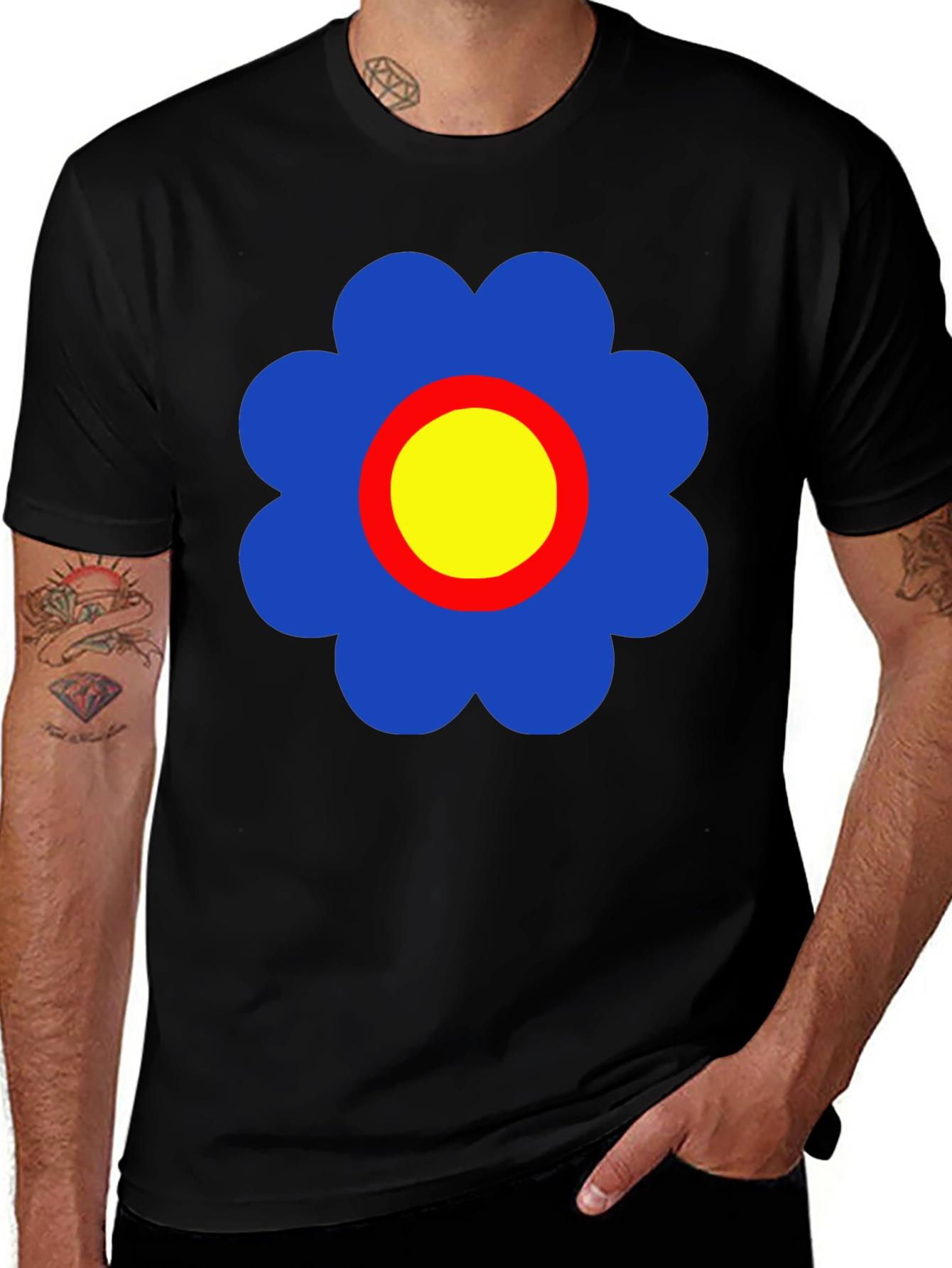 Retro Flower Power T-Shirt - Groovy Style