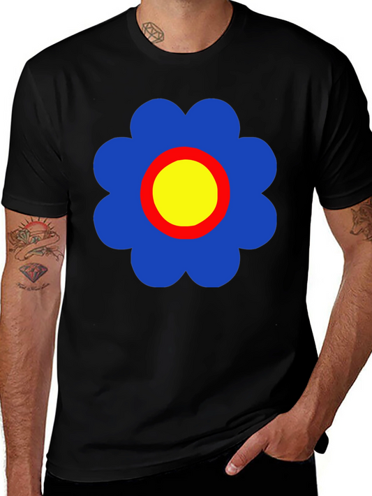 Retro Flower Power T-Shirt - Groovy Style