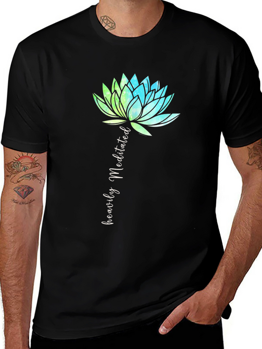 Heavily Meditated Lotus Flower T-Shirt