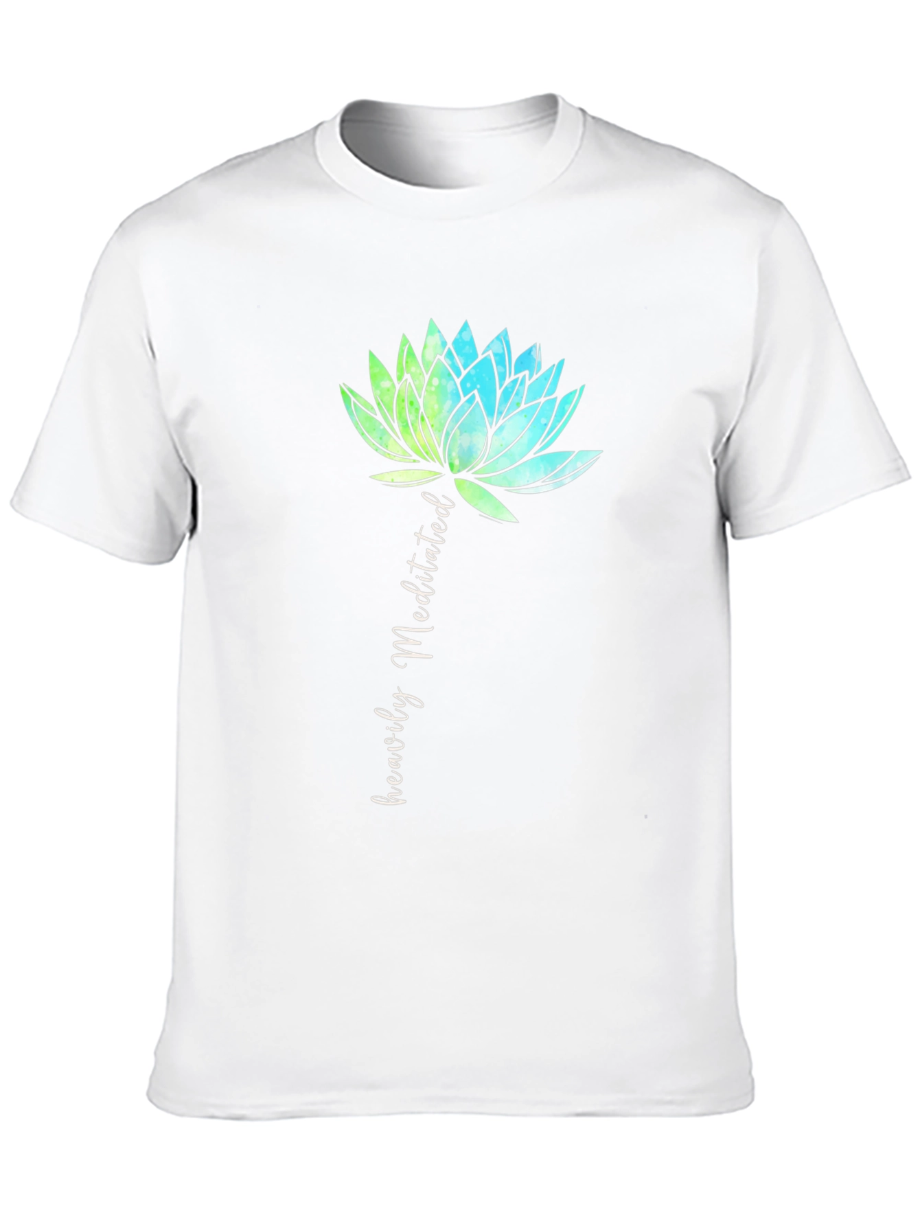 Heavily Meditated Lotus Flower T-Shirt