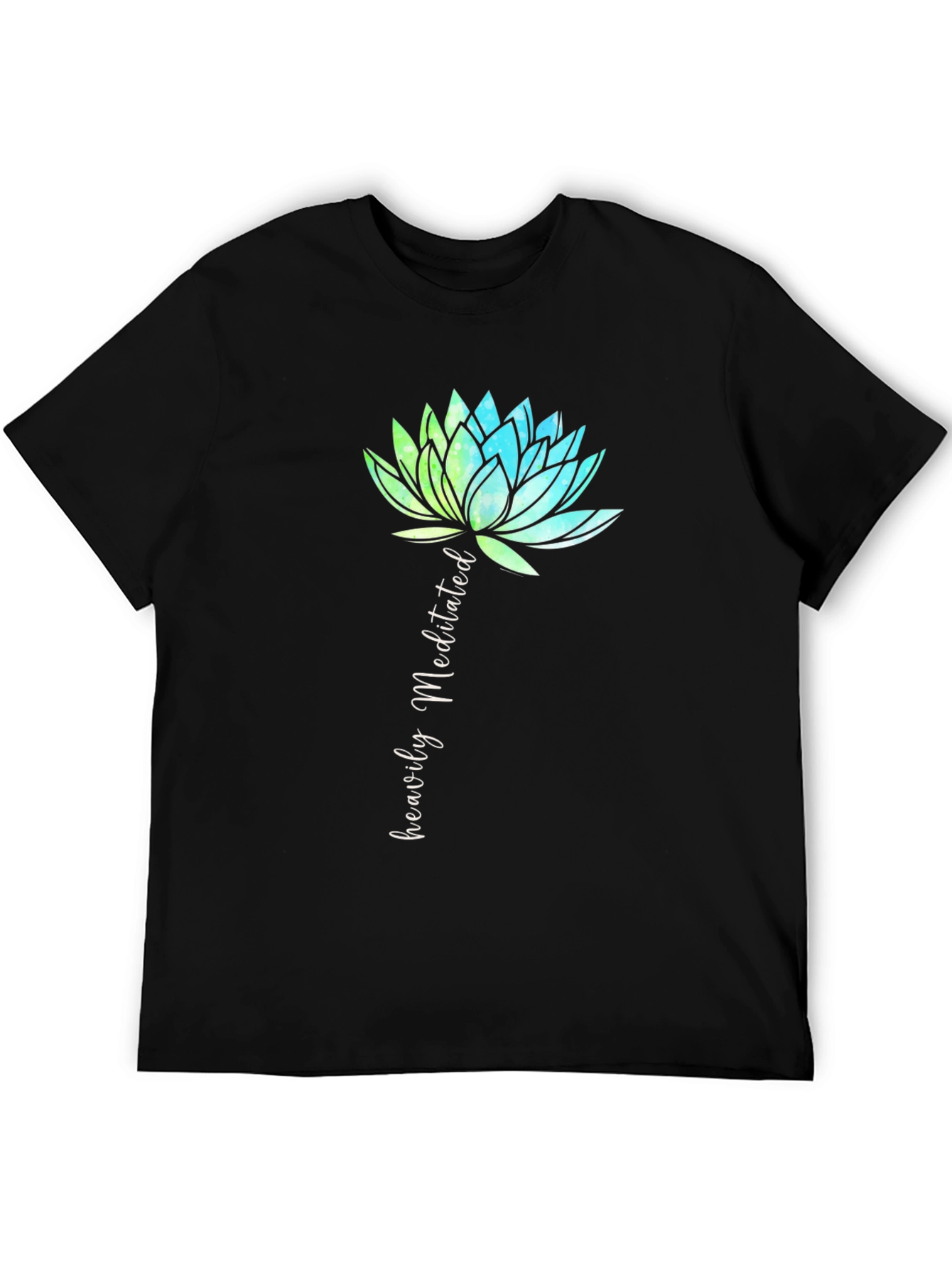 Heavily Meditated Lotus Flower T-Shirt