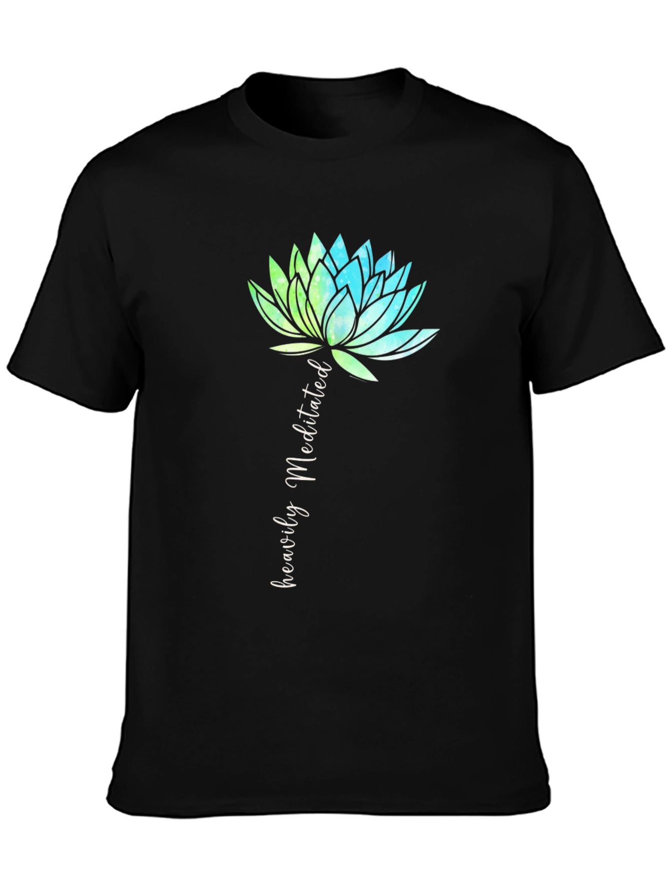 Heavily Meditated Lotus Flower T-Shirt