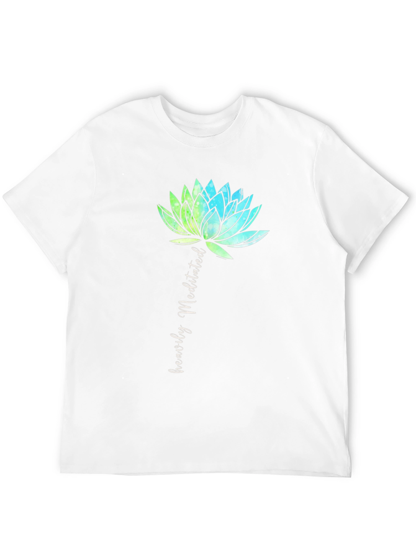 Heavily Meditated Lotus Flower T-Shirt