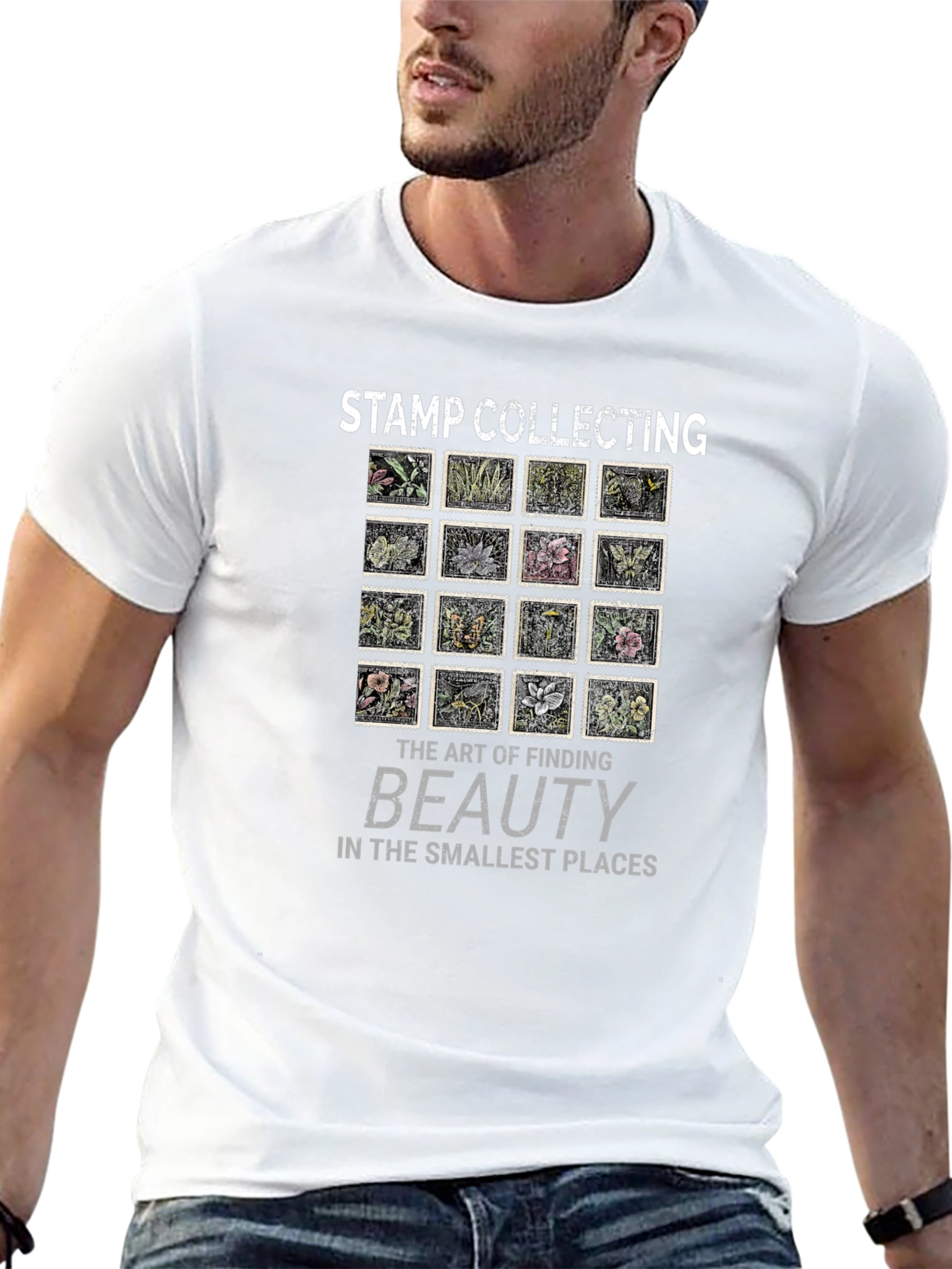 Stamp Collecting Beauty T-Shirt