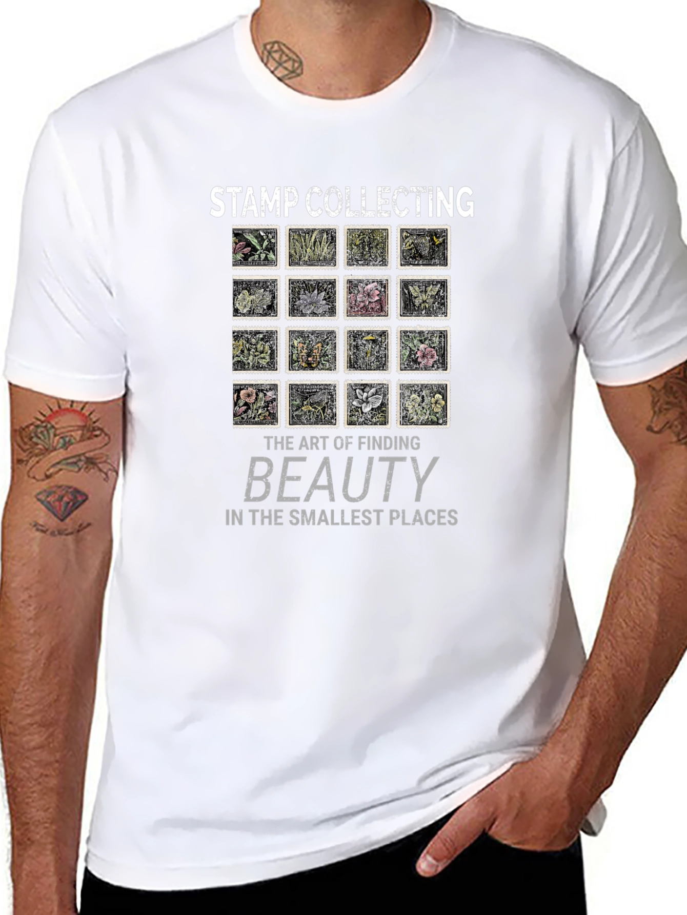 Stamp Collecting Beauty T-Shirt