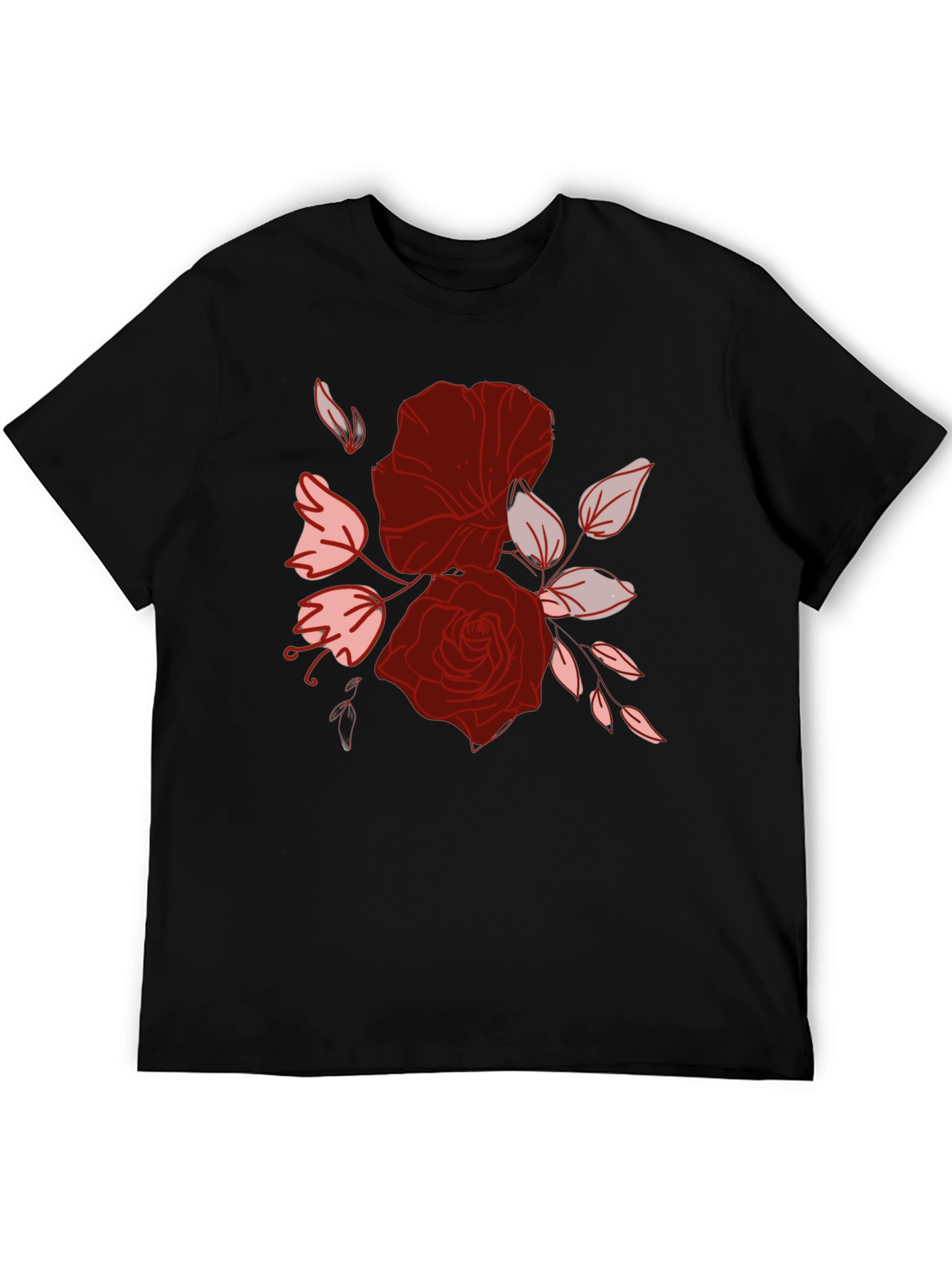 Floral Graphic Print Tee