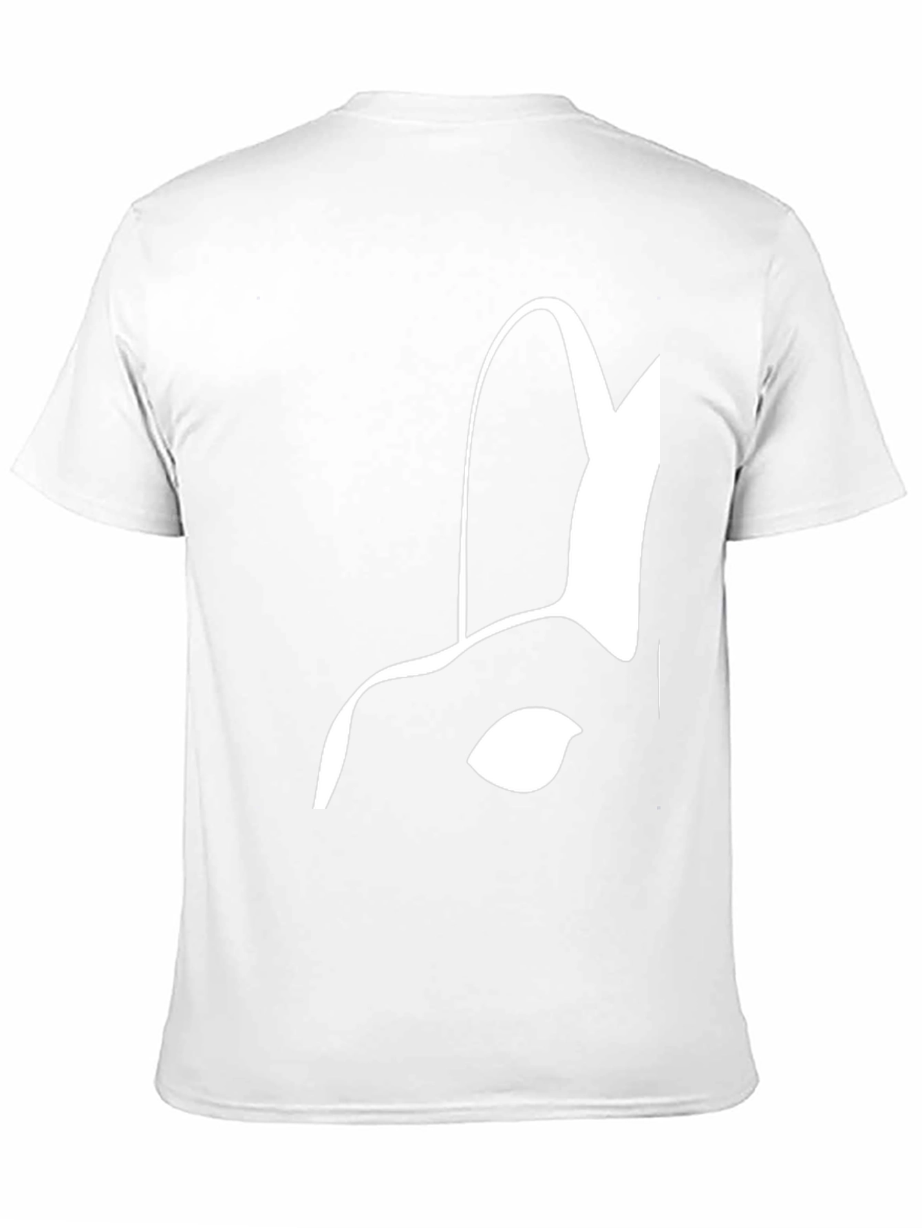 Abstract Graphic Print Black T-Shirt