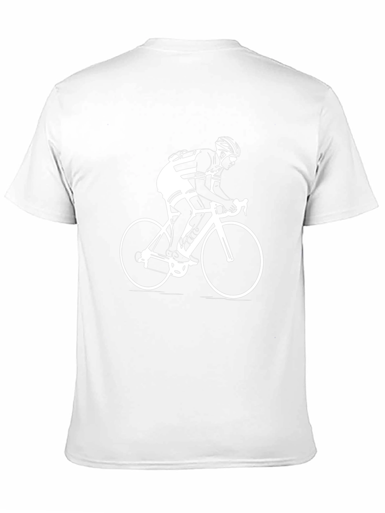 Cyclist Graphic T-Shirt - Black Cotton Tee