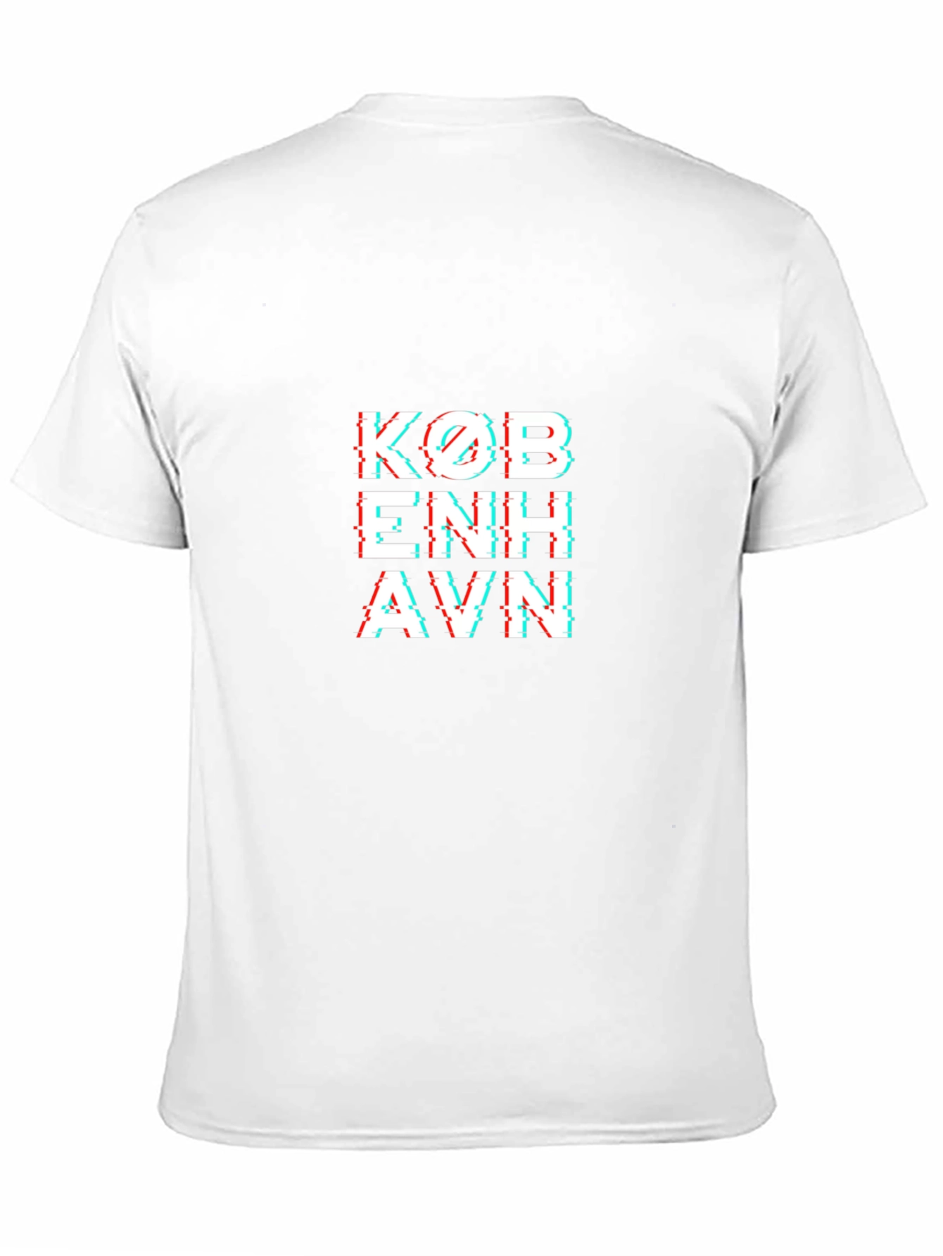 Copenhagen Glitch Tee - Cool City Vibes