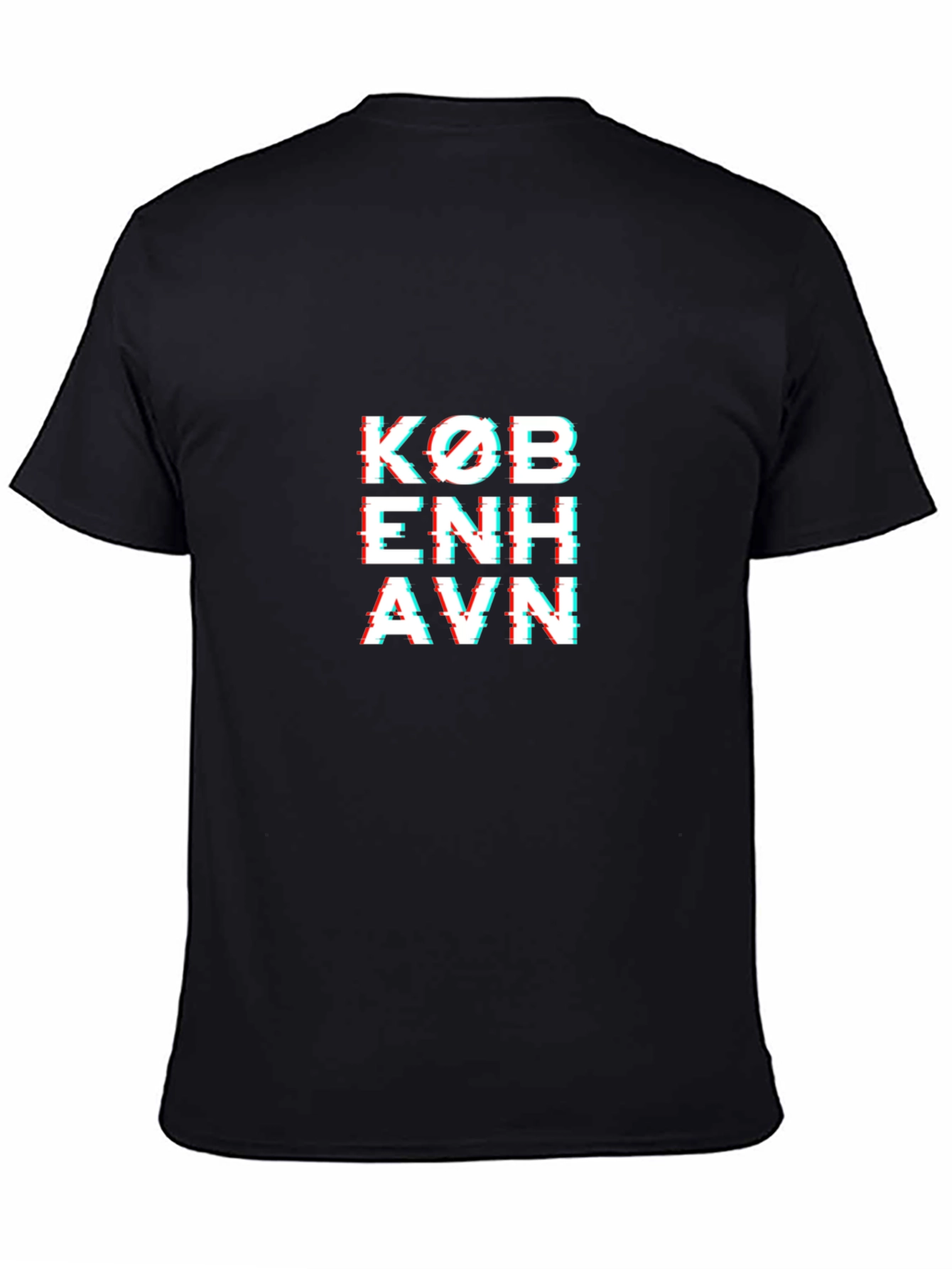 Copenhagen Glitch Tee - Cool City Vibes